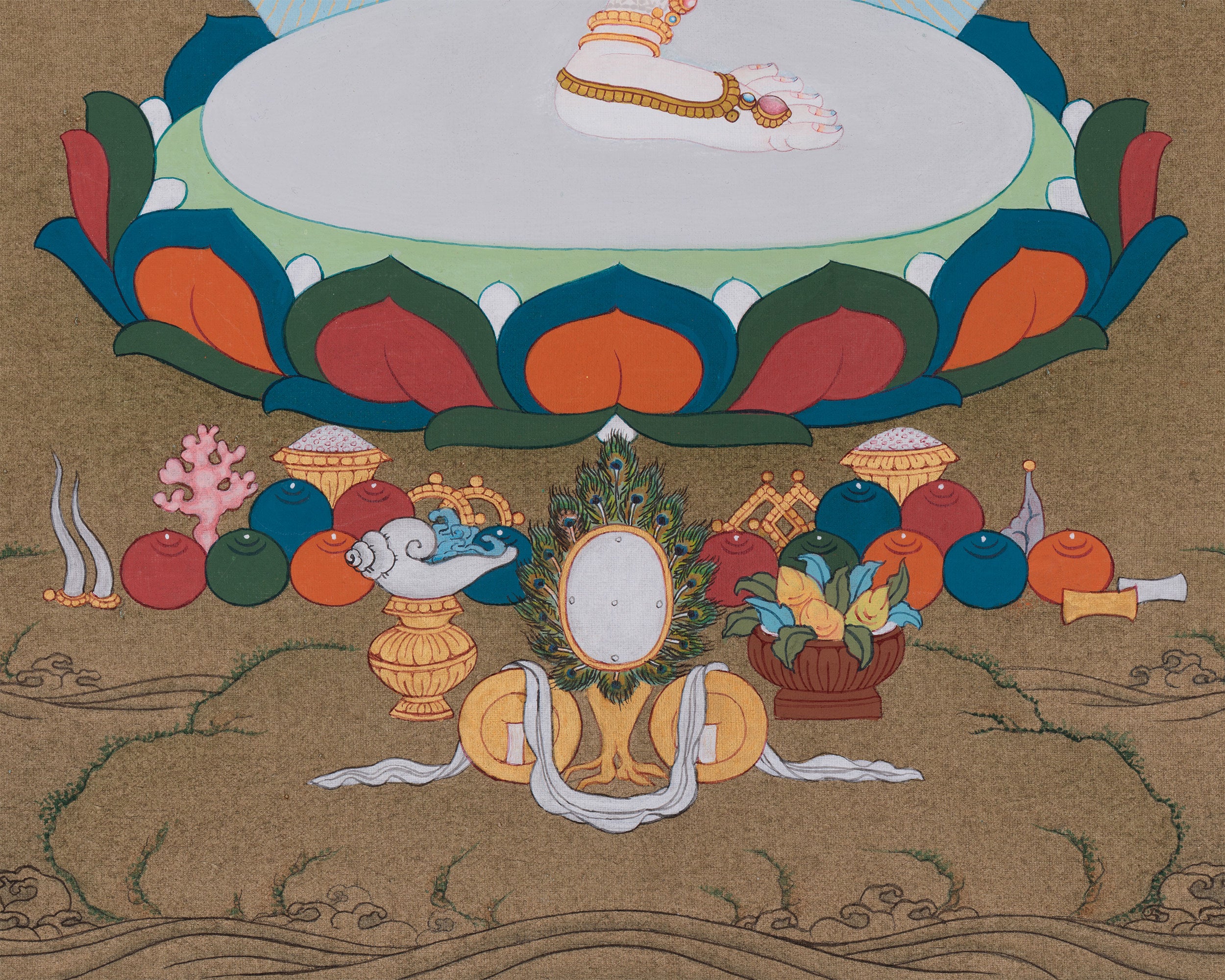 Machig Labdron Painting | Wisdom and Compassion of the Tibetan Yogini