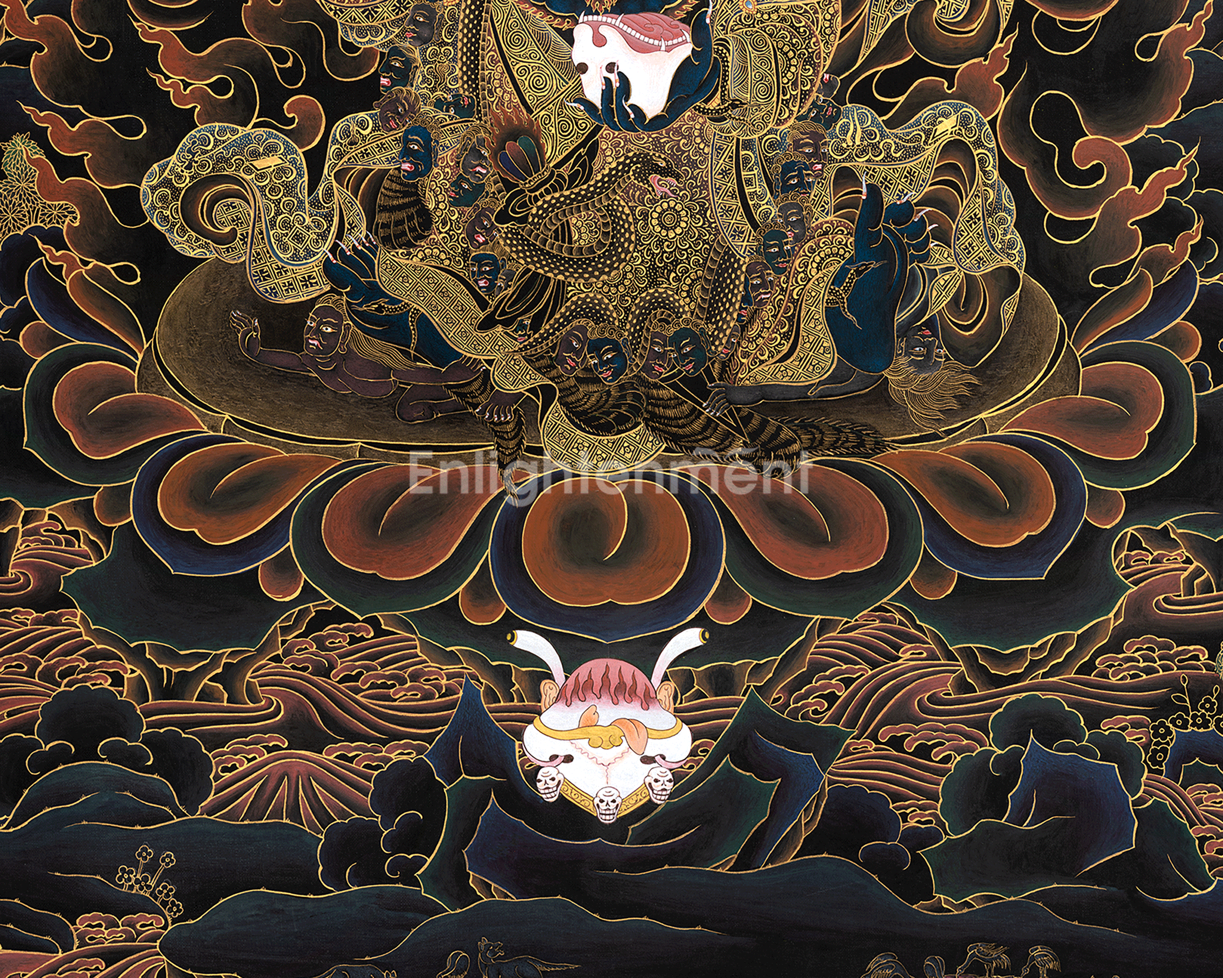 Mahakala Bernagchen Thangka | A Symbol of Protection and Power In Tibetan Buddhism