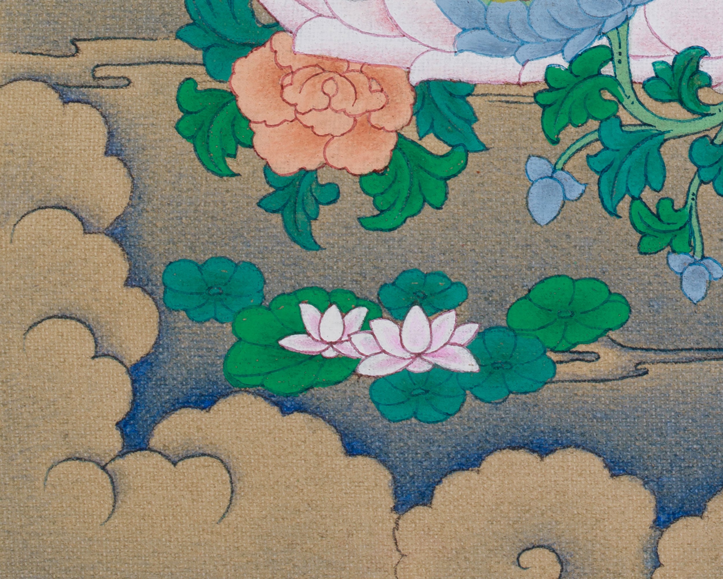 Bodhisattva Green Tara Painting | Compassionate Goddess of Healing and Protection