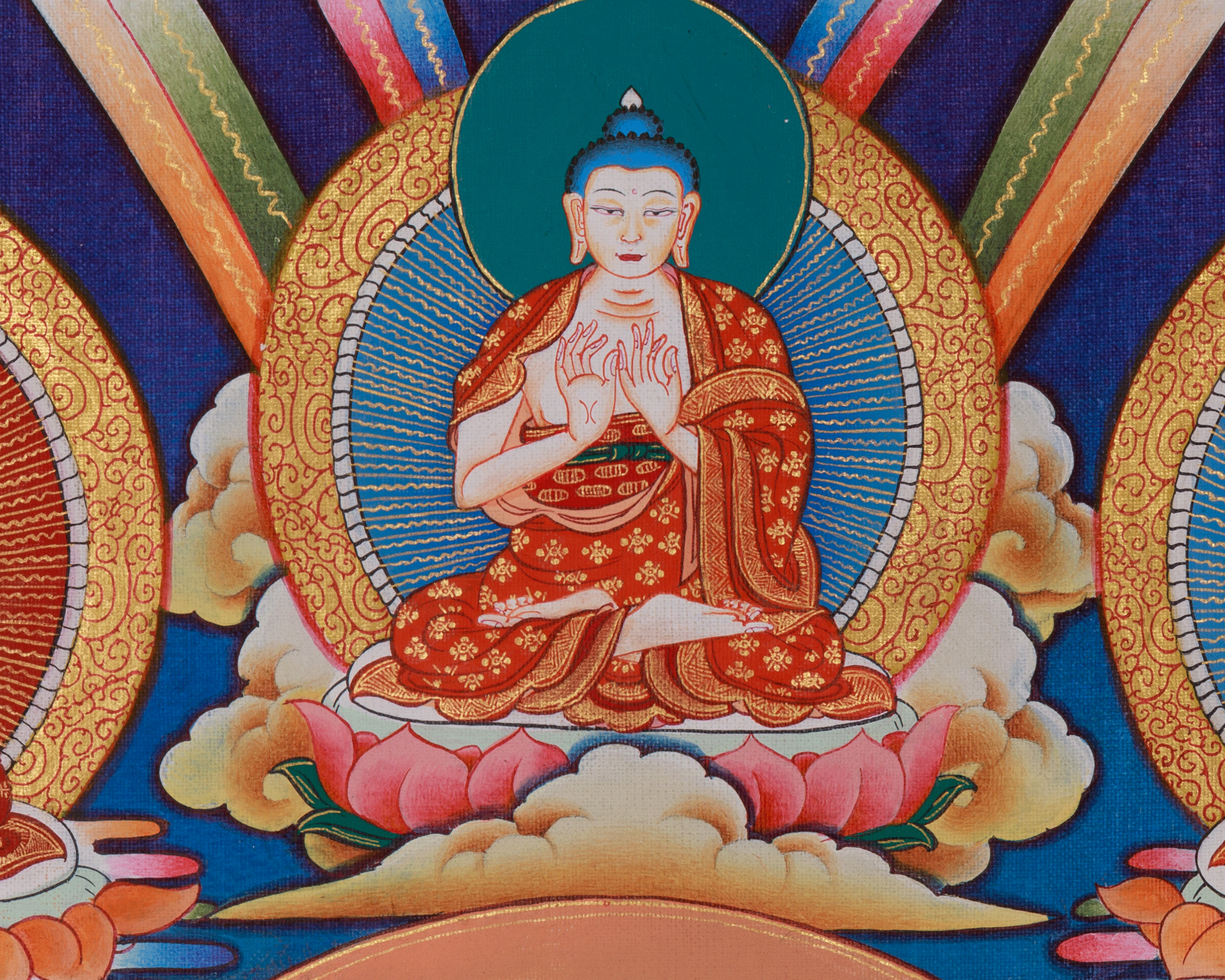 Sacred Thangka of White Tara | Revered Female Buddha In Vajrayana Buddhism