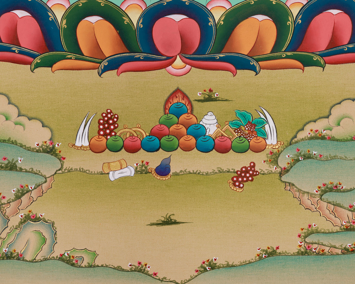 Religious Shakyamuni Buddha Canvas Print | Sage of Shakya Clan