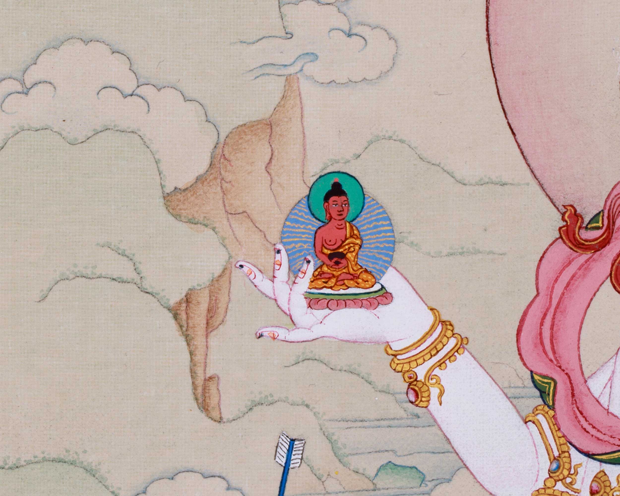 Namgyalma Thangka: Ushnisa Vijaya