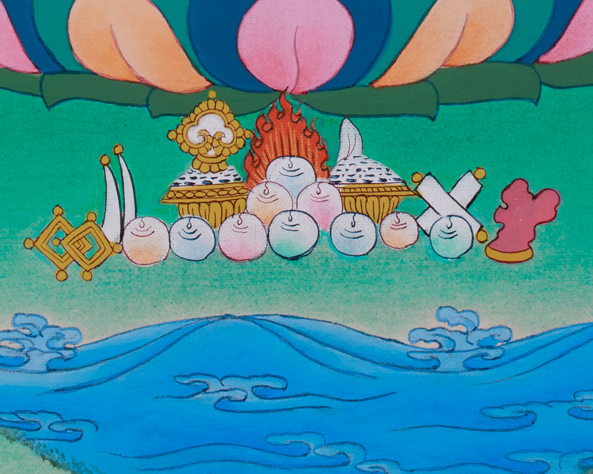 Manjushri Wisdom Artwork | Bodhisattva of Clarity, Insight, and Enlightenment