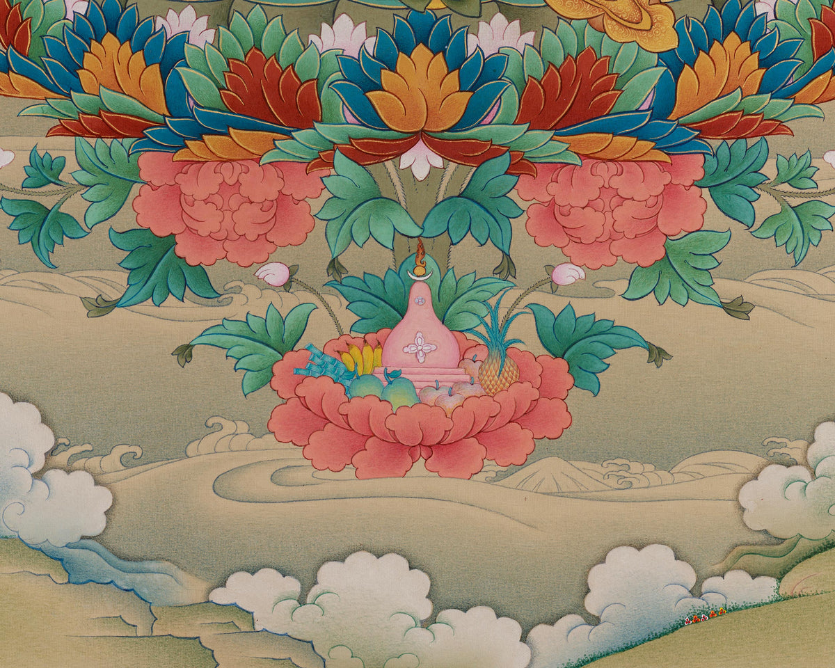 Tibetan Guru Rinpoche Print | Second Buddha | Padmasambhava Art
