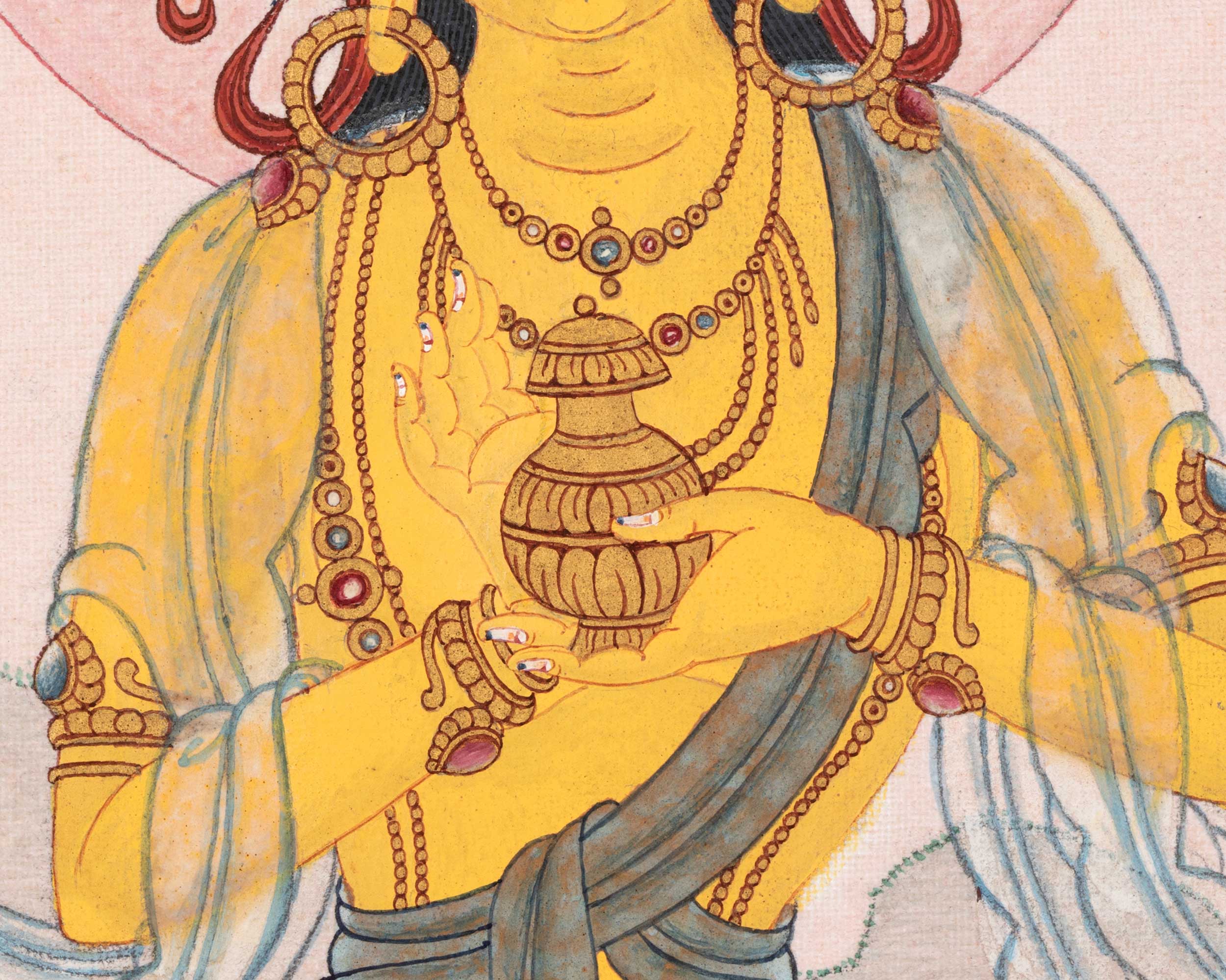 Siddhi Sambhava Tara | 21 Tara of Surya Gupta Thangka