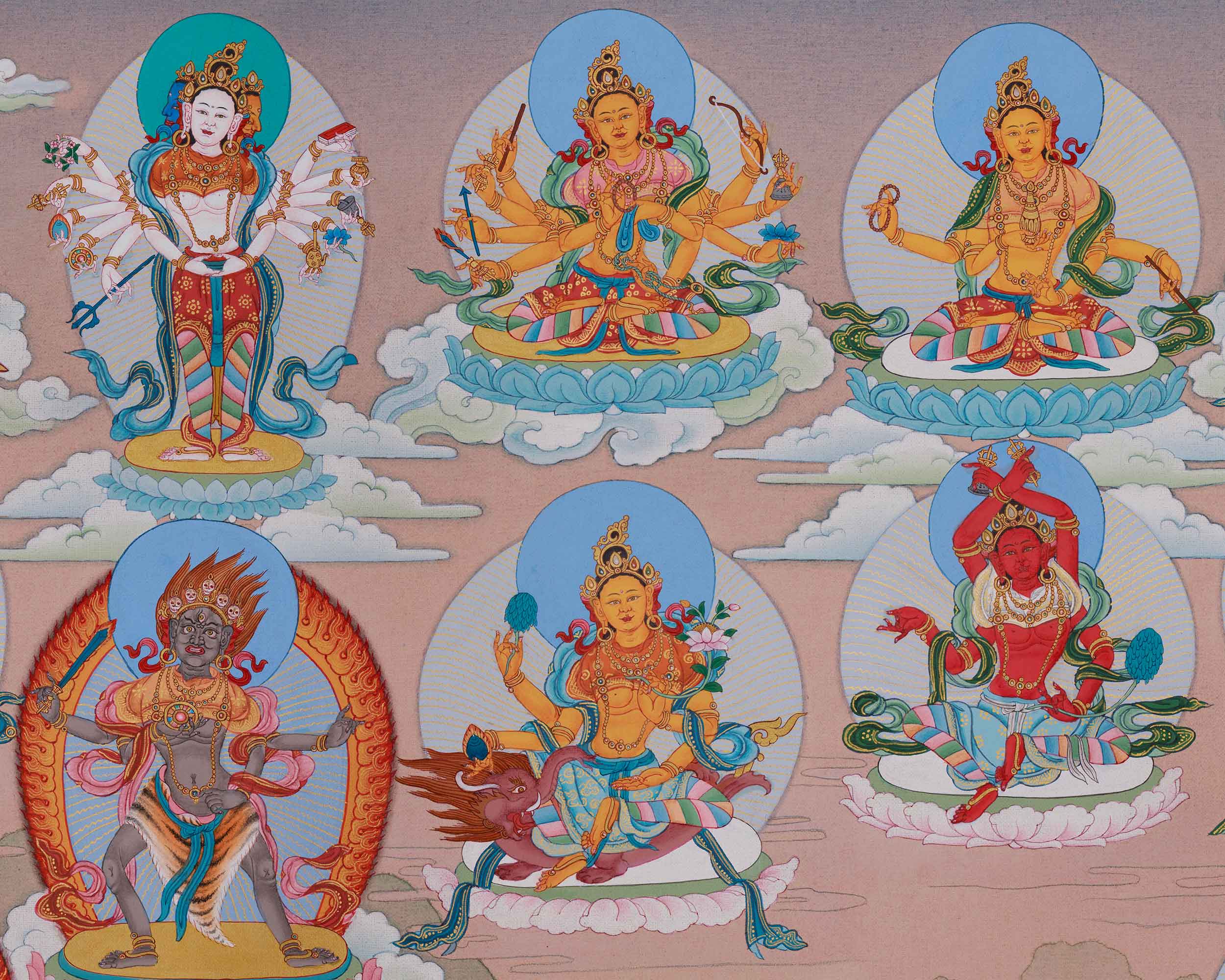 21 Tara Healing Thangka | Embodiment of Universal Compassion