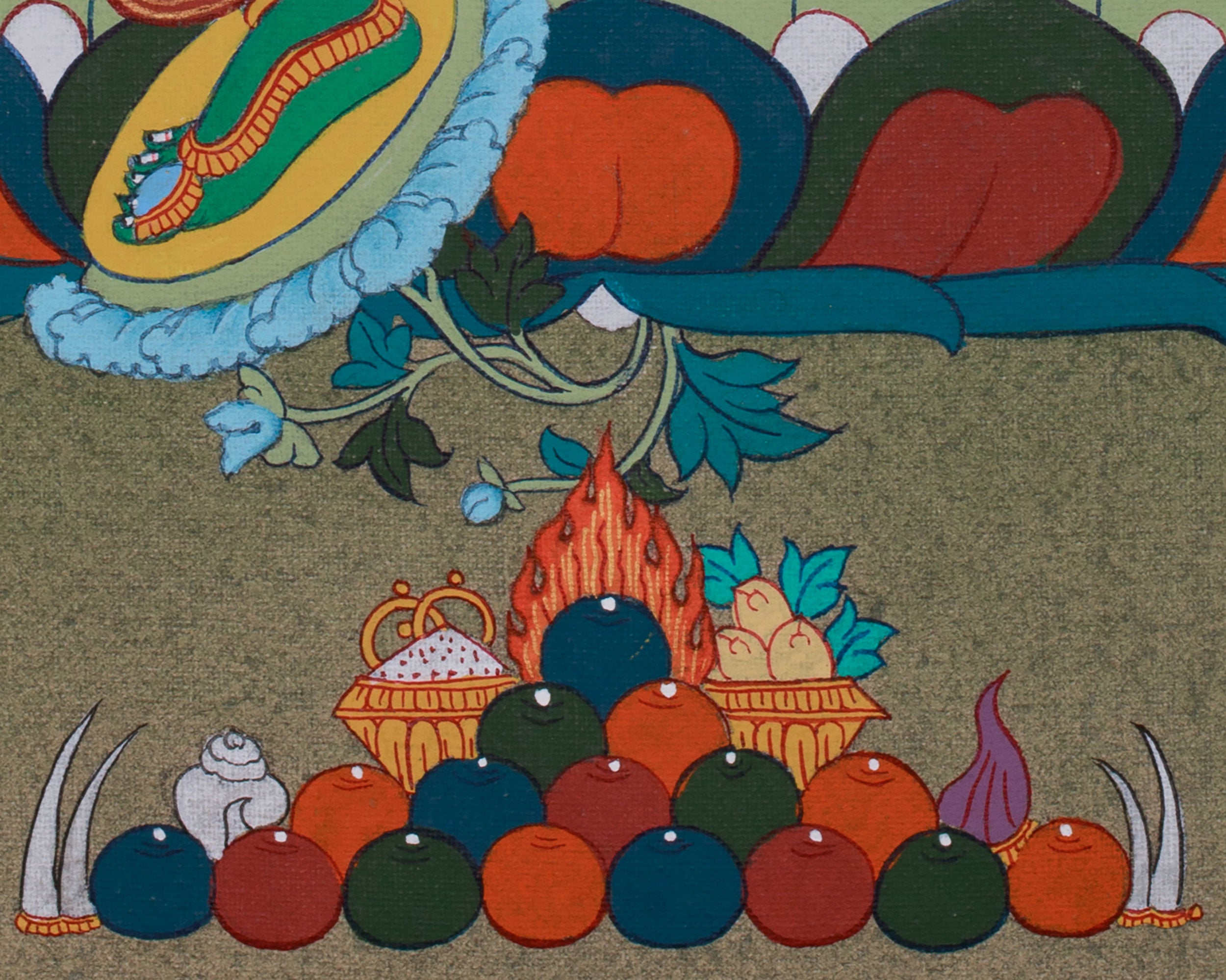 Sacred Green Tara Buddhist Art | Swift Savior & Protector