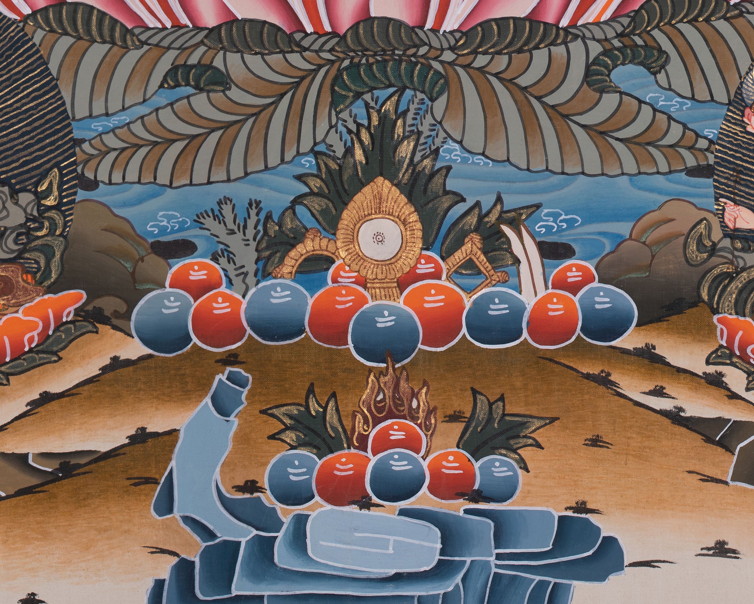 Traditional Sita Tara Artwork | A Sacred Symbol of Longevity & Healing