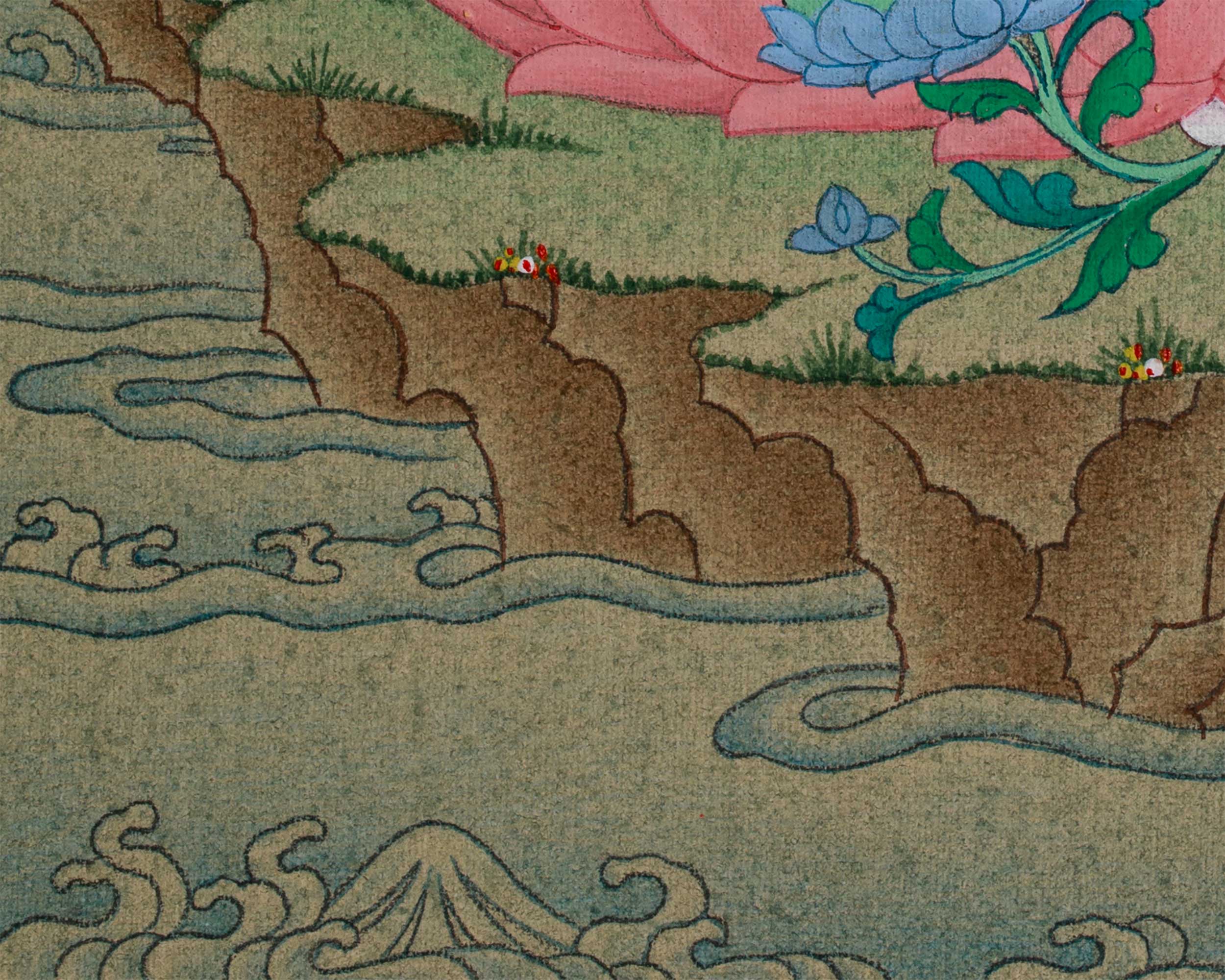 Sacred Tantric Red Tara | Goddess of Power and Transformation