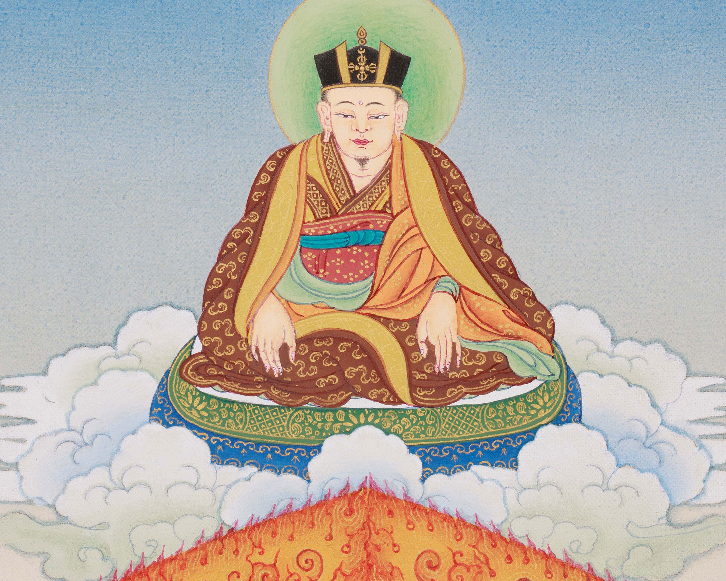 Tibetan Tantric Deity Vajravarahi Thangka | Embodiment of Wisdom and Transformation