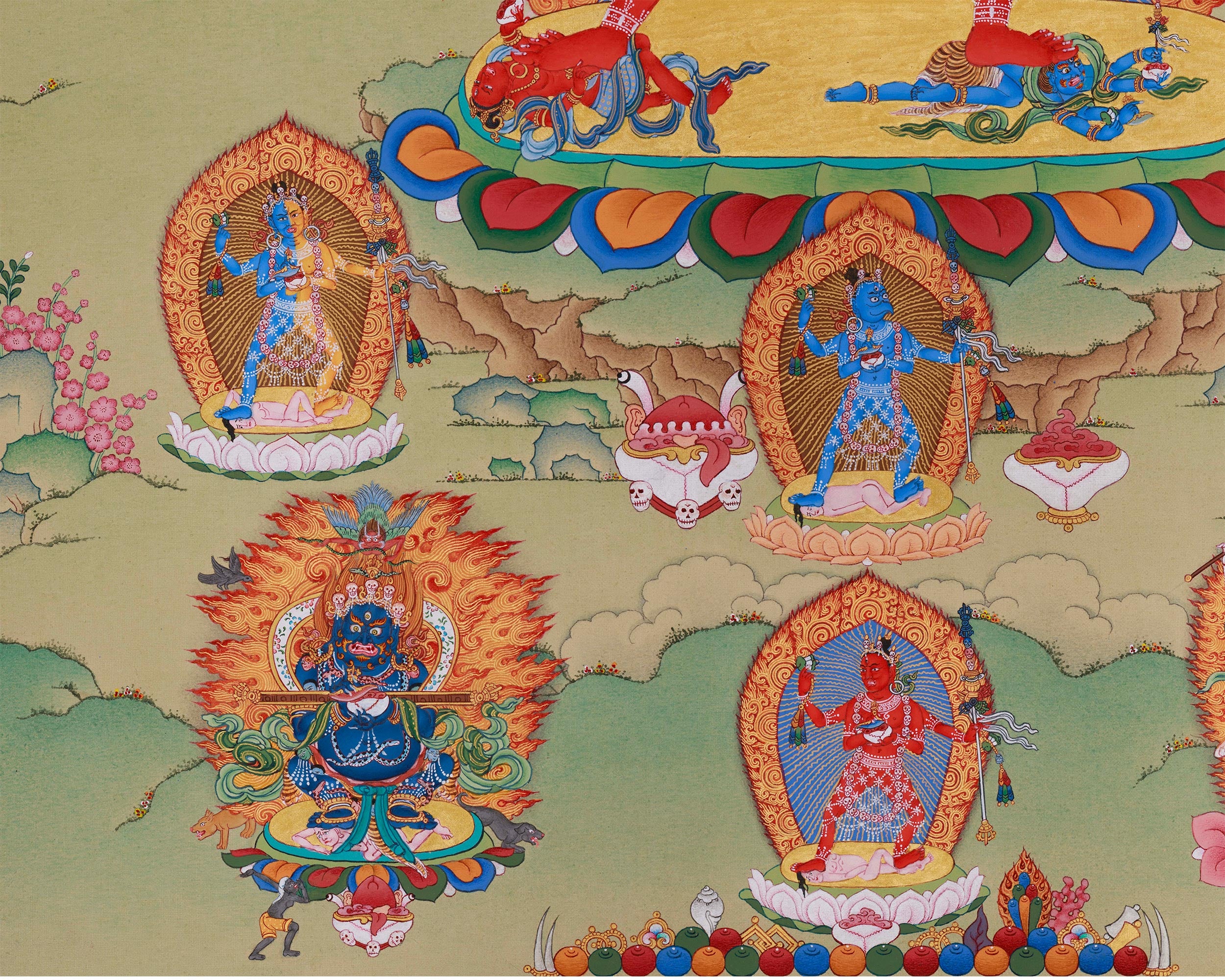 The Divine Presence of Dakini Vajrayogini | Embodying Enlightened Femininity and Tantric Energy