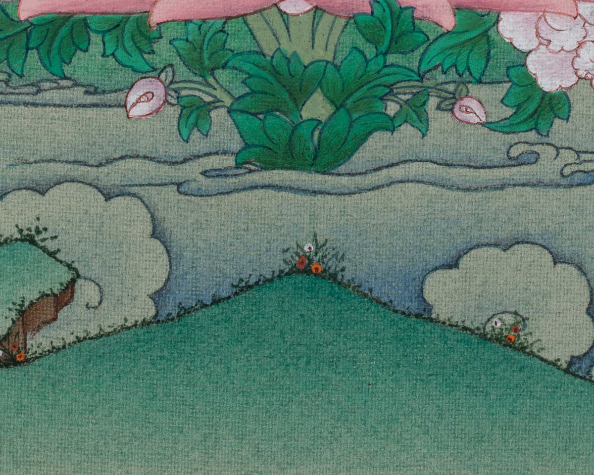Manjushri Tibetan Art | Bodhisattva Of Supreme Wisdom