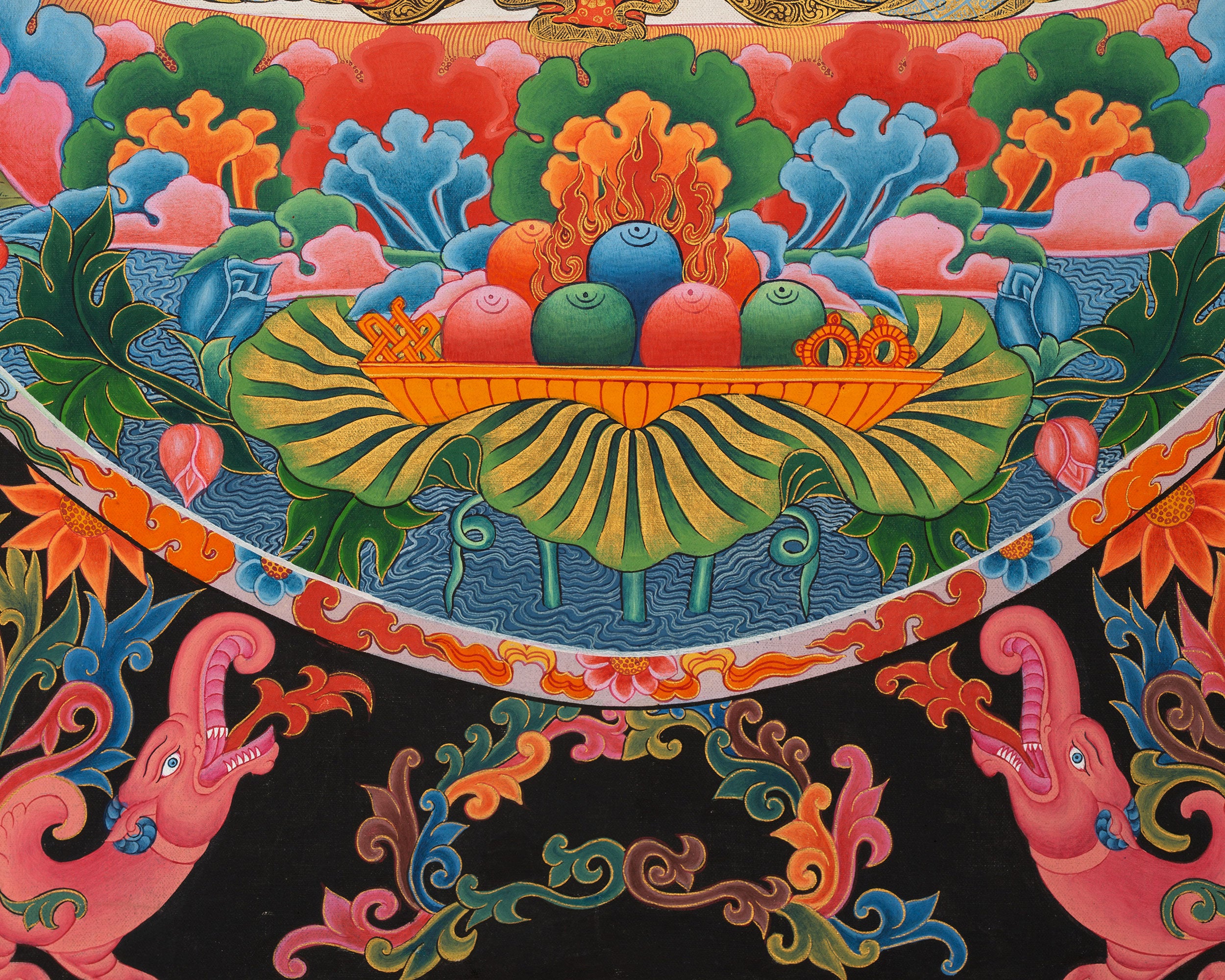 White Tara Artwork | Sacred Symbol of Healing and Longevity