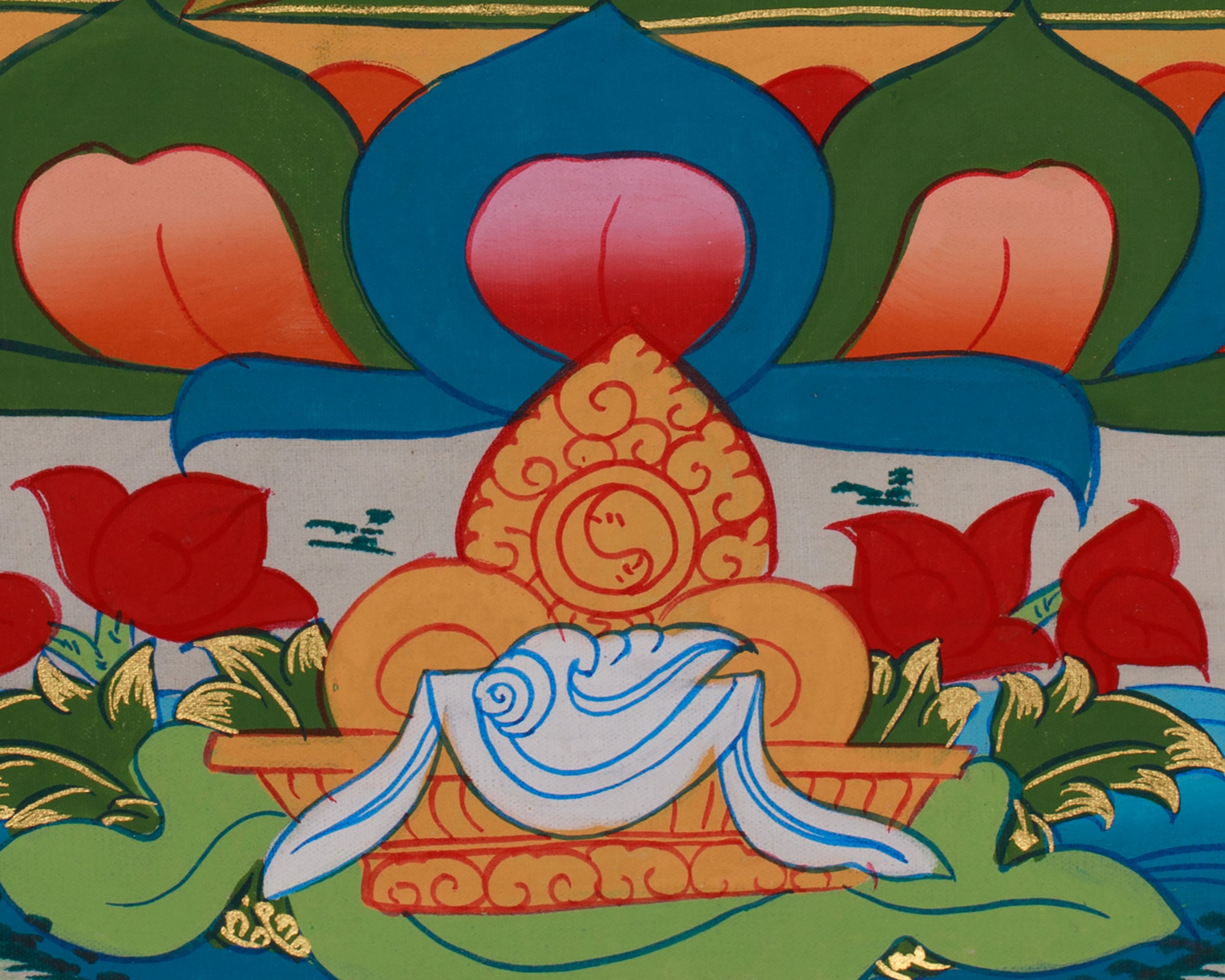 Wisdom Deity, Manjushri Artwork | Bodhisattva of Clarity and Perfected Knowledge