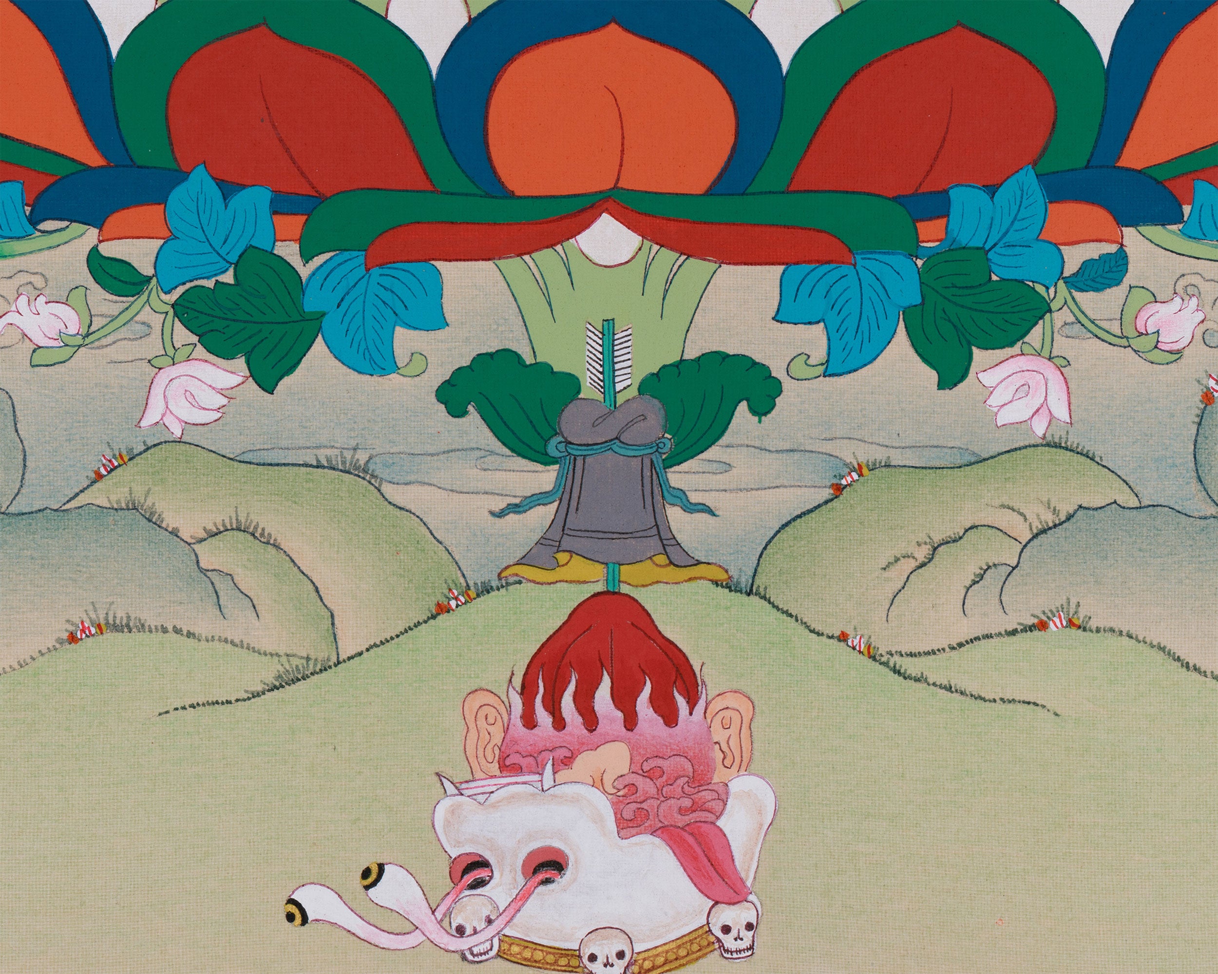 Dakini Kurukulla Painting | Buddhist Goddess of Attraction and Wisdom