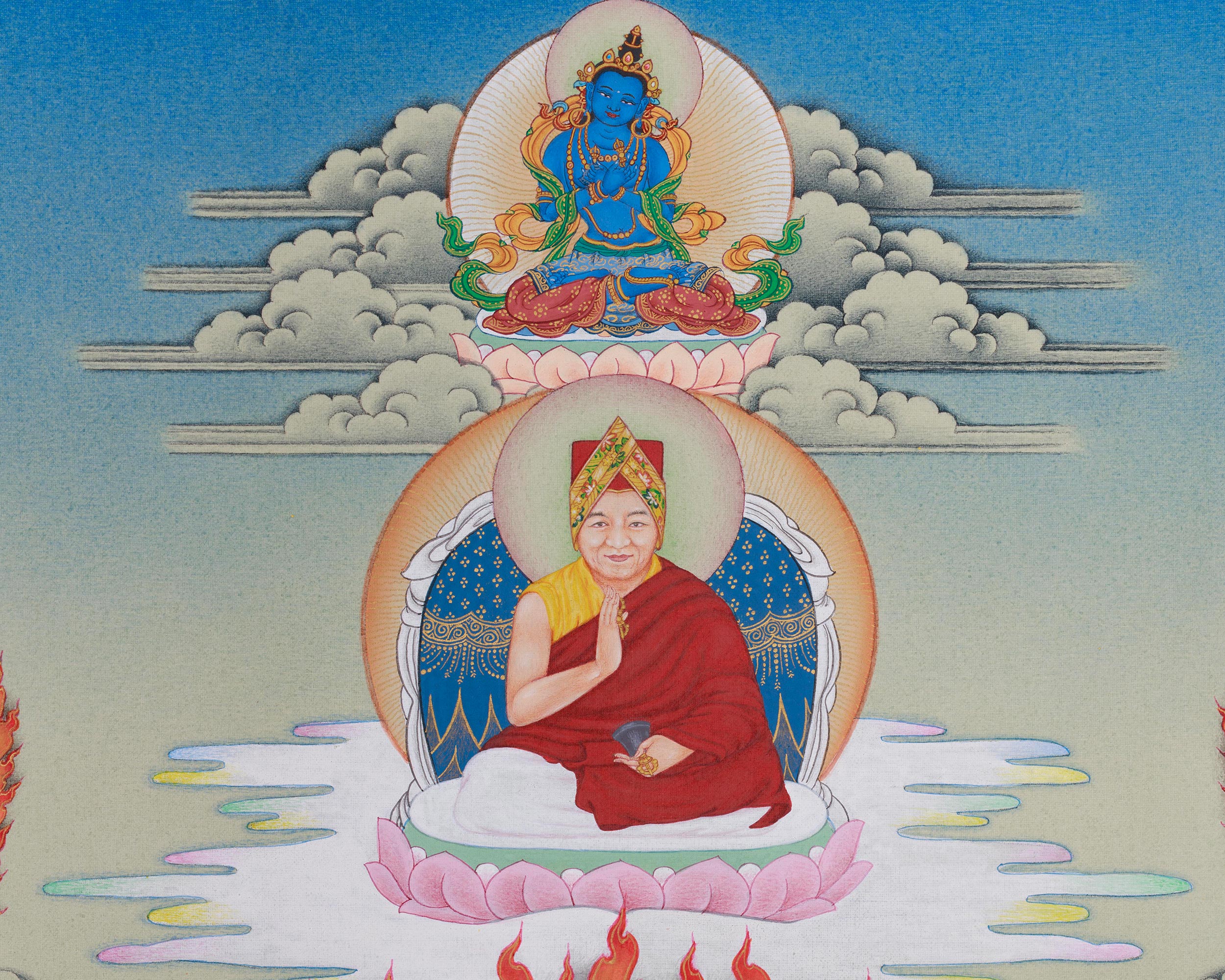 Authentic Hevajra Thangka | Symbol of Enlightened Union, Wisdom & Transformation