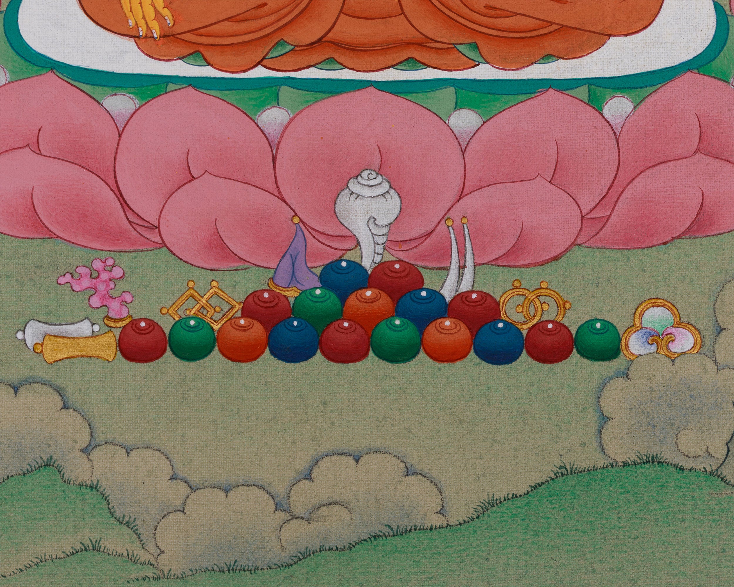 Dharma Teacher Shakyamuni Buddha Painting | Embodiment of Enlightenment