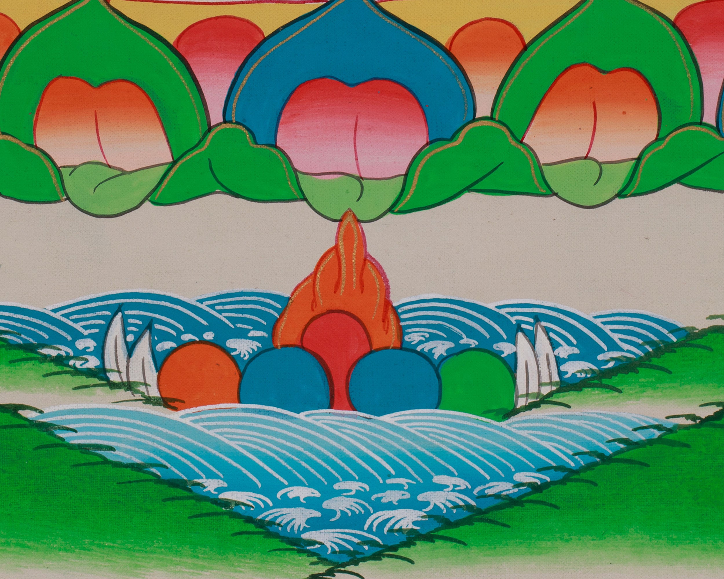 Tibetan Medicine Buddha | Sacred Guardian of Health and Enlightenment