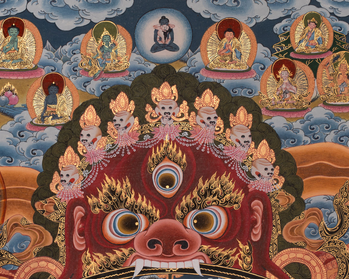 Wheel of Life Thangka Painting | The Buddhist Teaching of Samsara