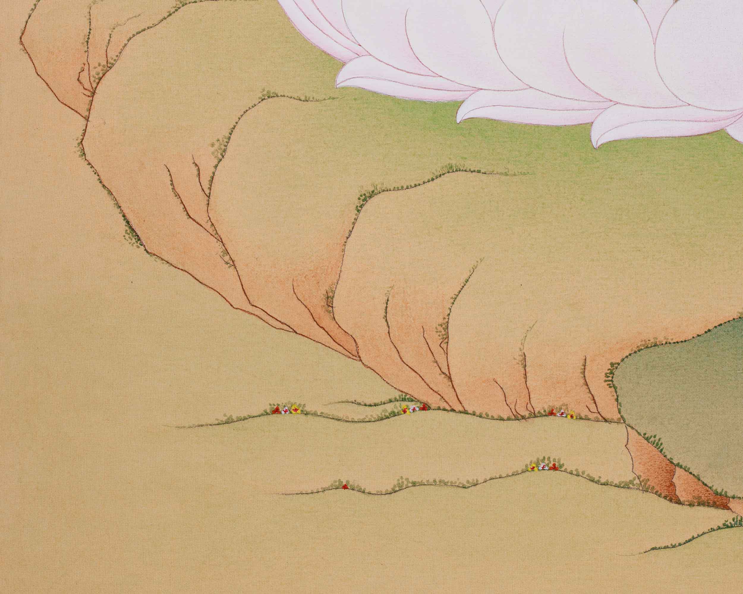 Tibetan Gautama Buddha Painting | Enlightened One