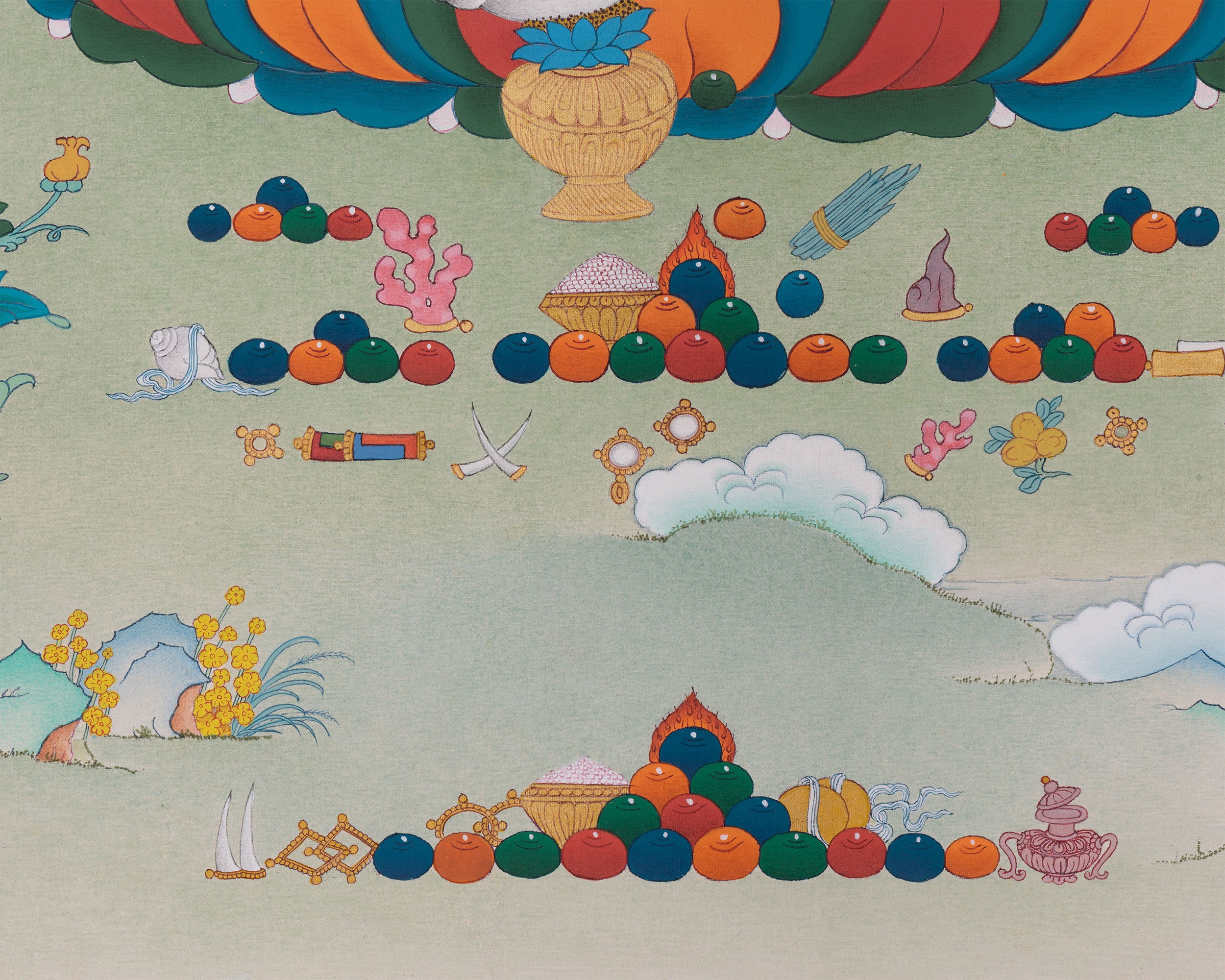 Tibetan Buddha of Wealth Dzambhala | Protector of Prosperity and Success