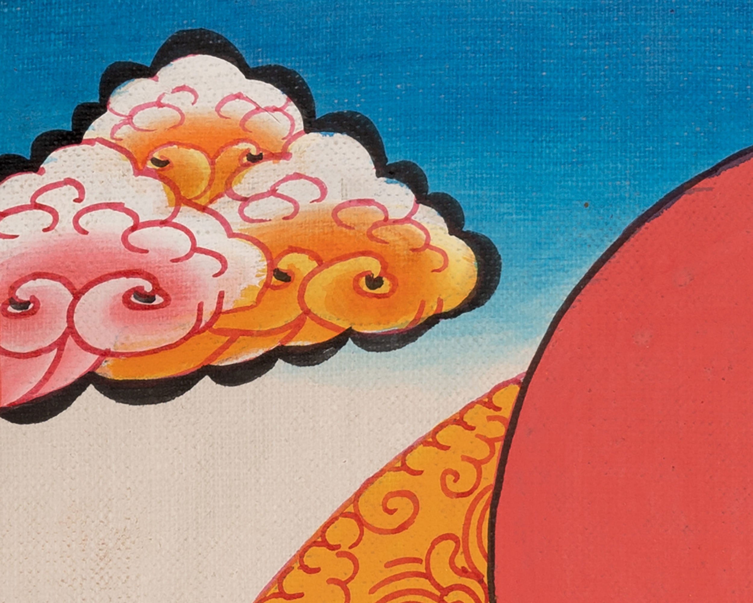 Sacred Samantabhadra Thangka | Primordial Buddha of Wisdom