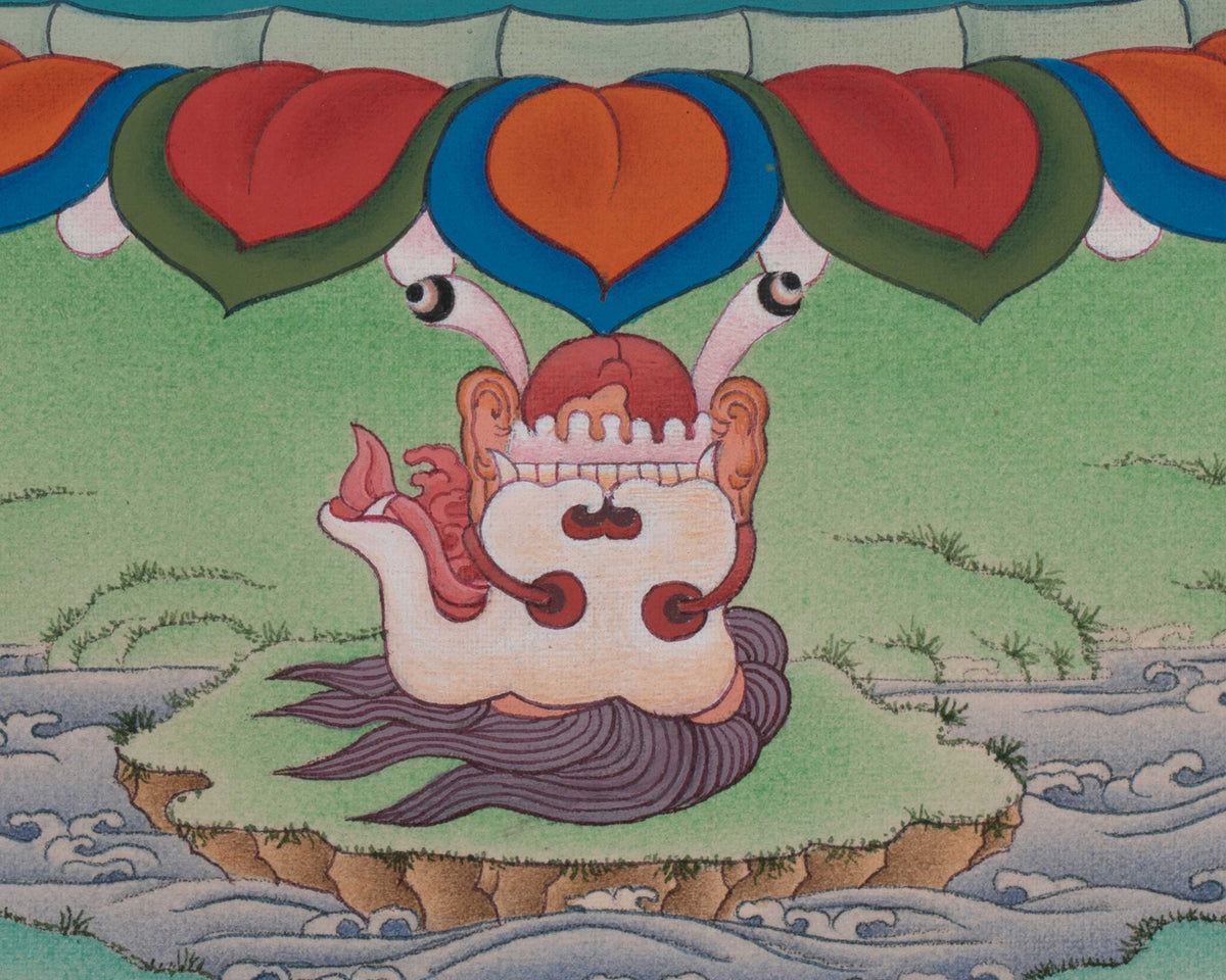 12 Armed Chakrasambhara Thangka | The Supreme Unity Of Bliss And Emptiness