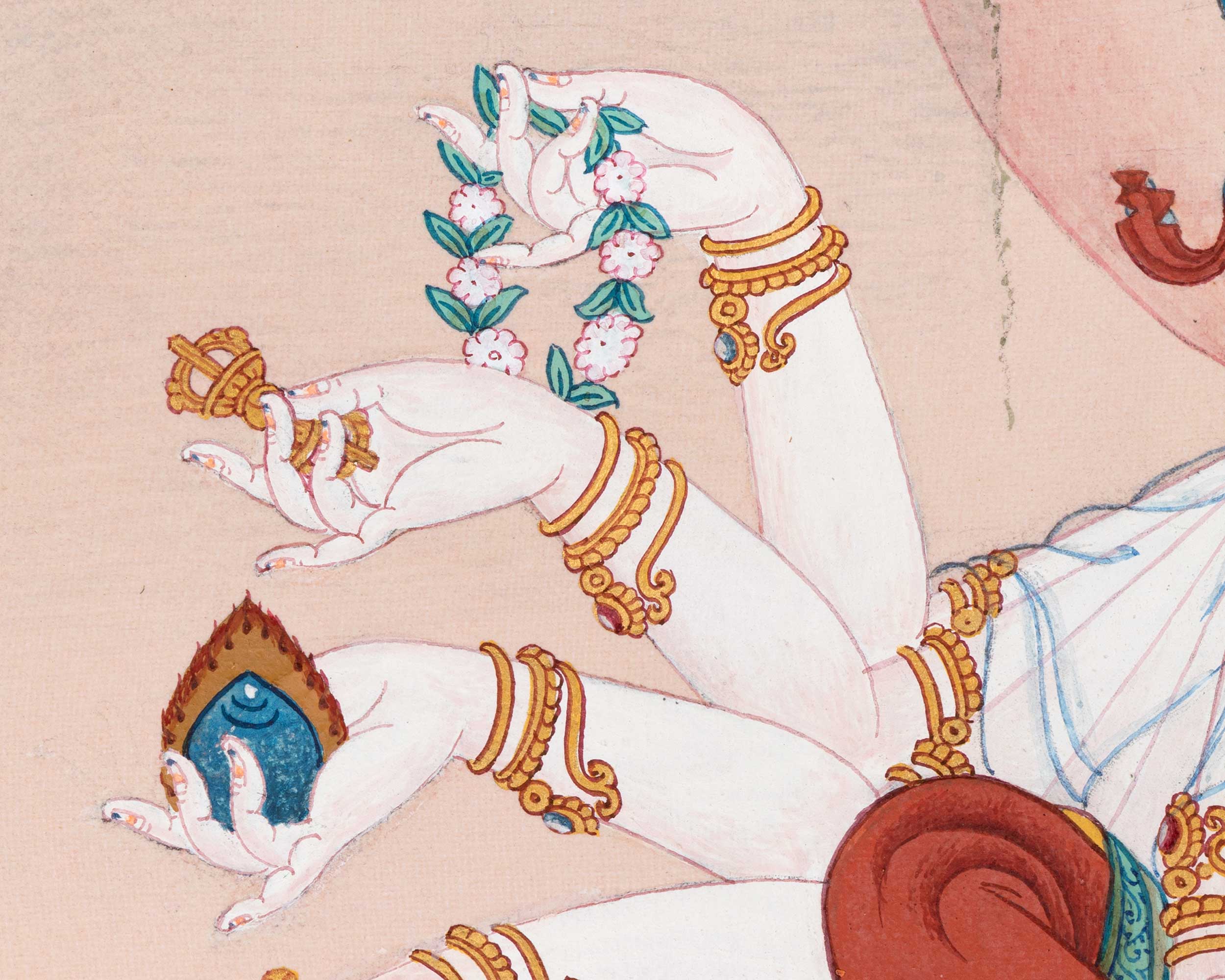 Candrakanti Tara | 21 Tara of Surya Gupta Thangka