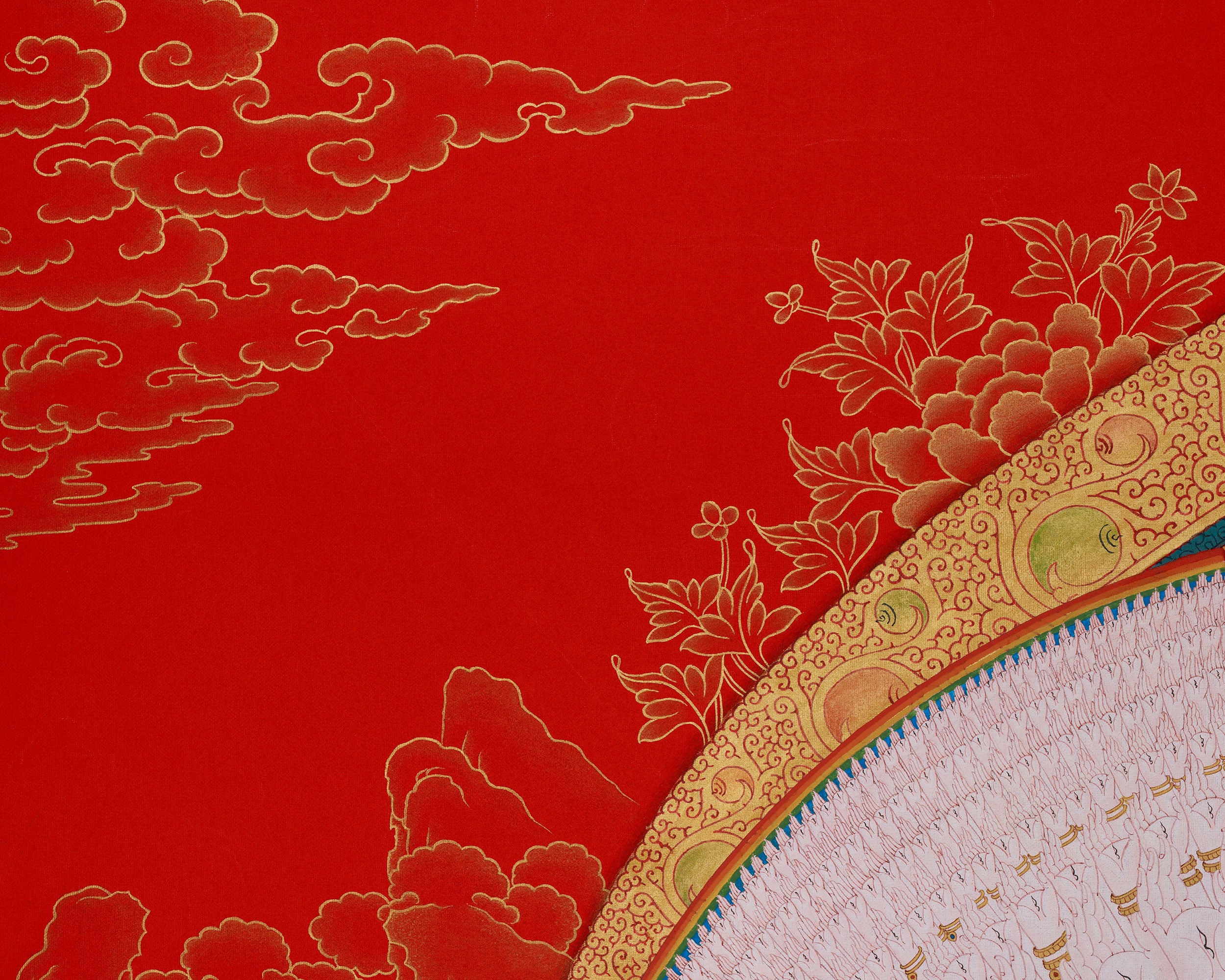 1000 Armed Avalokiteshvara Thangka | Infinite Compassion | Spiritual Awakening