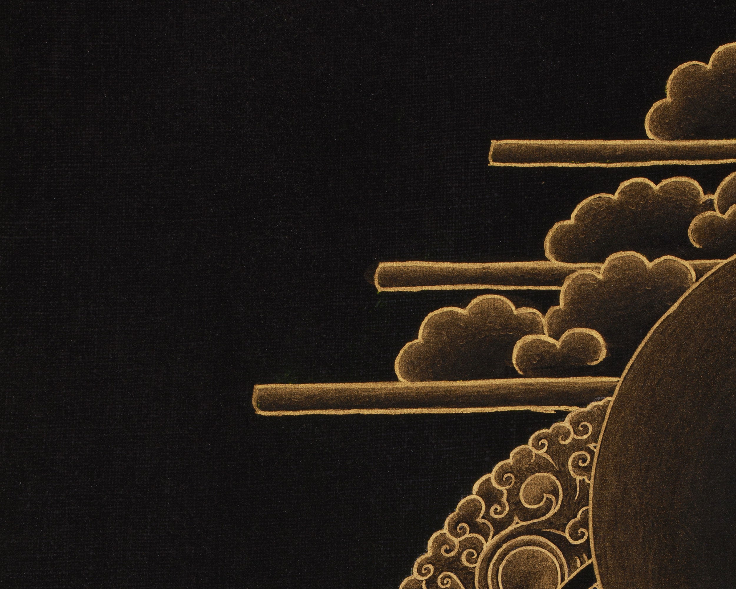 Kshitigarbha Bodhisattva of Compassion Thangka | Himalayan Art