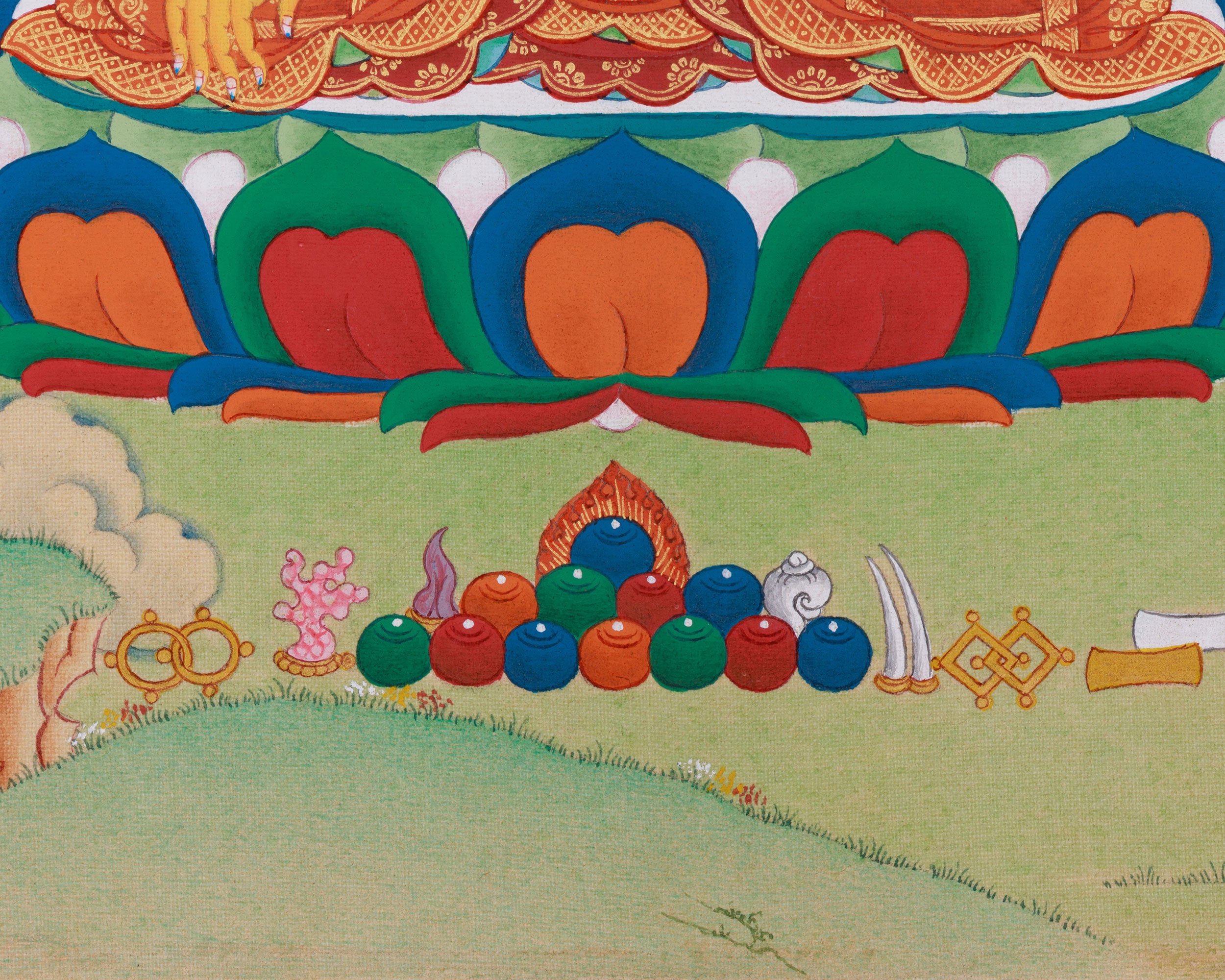 Tibetan Gautama Buddha Painting | Buddha of Enlightenment