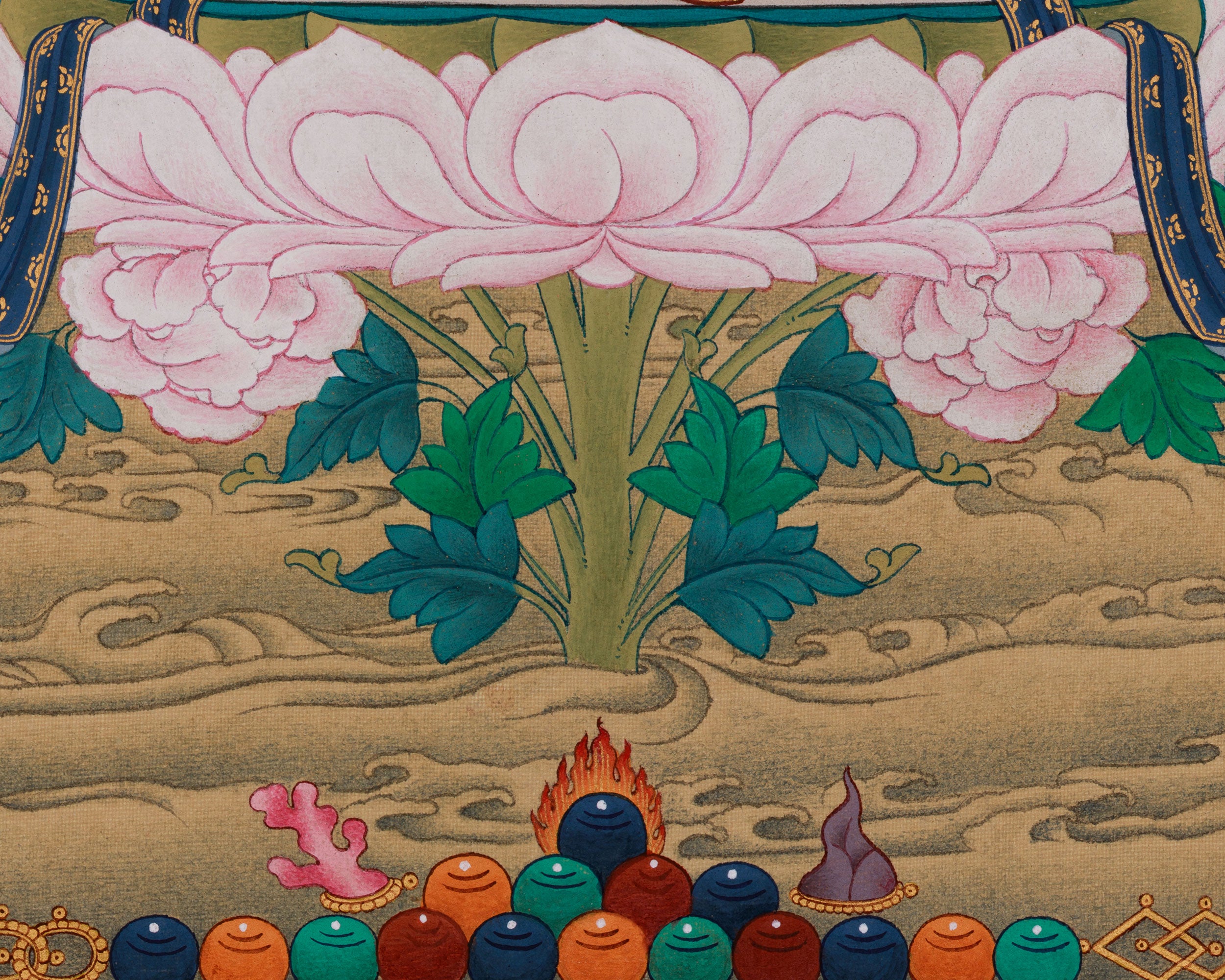 Vajrasattva, Purification Buddha Thangka | Spiritual Transformation