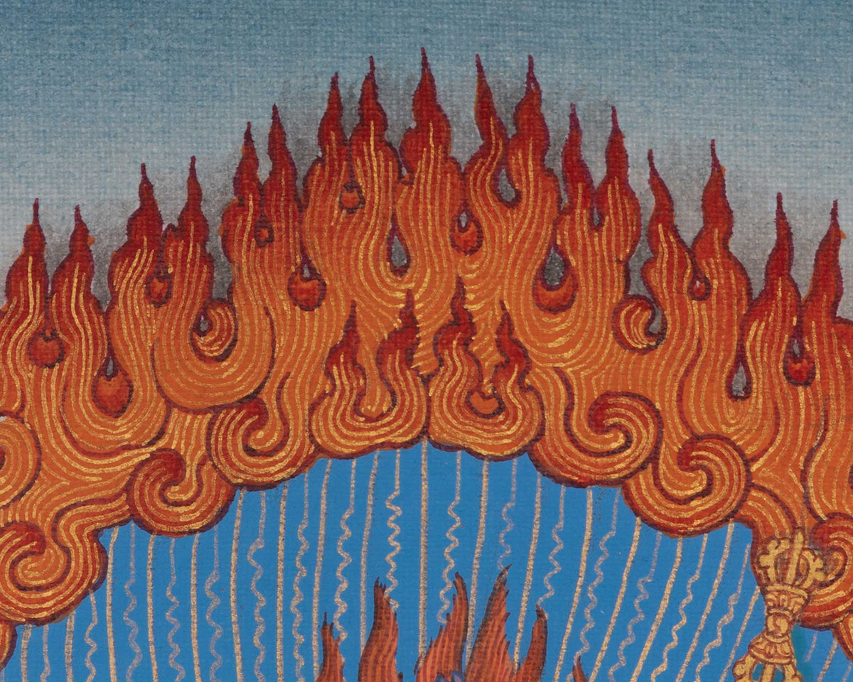 Vajravarahi Buddhist Thangka | Dorje Phagmo Art | Wall Hanging Decors