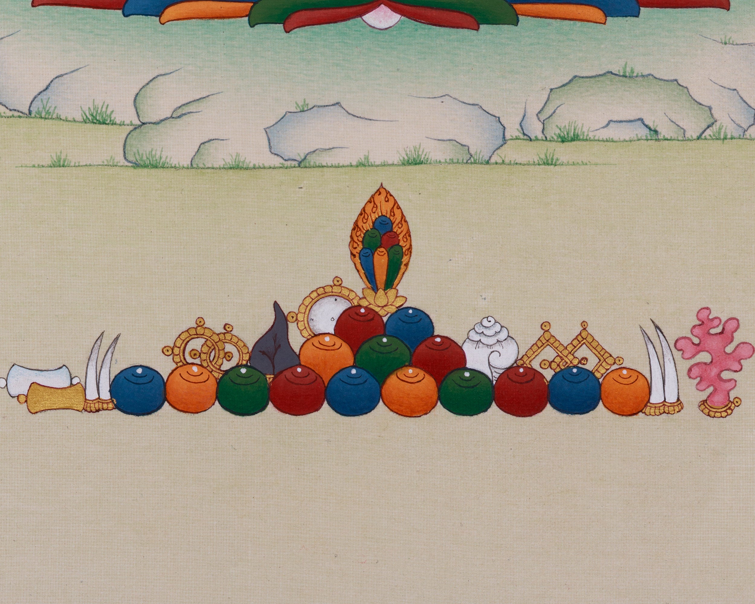 Buddha of Health, Bhaisajyaguru Thangka | The Healing Buddha in Sacred Tibetan Art
