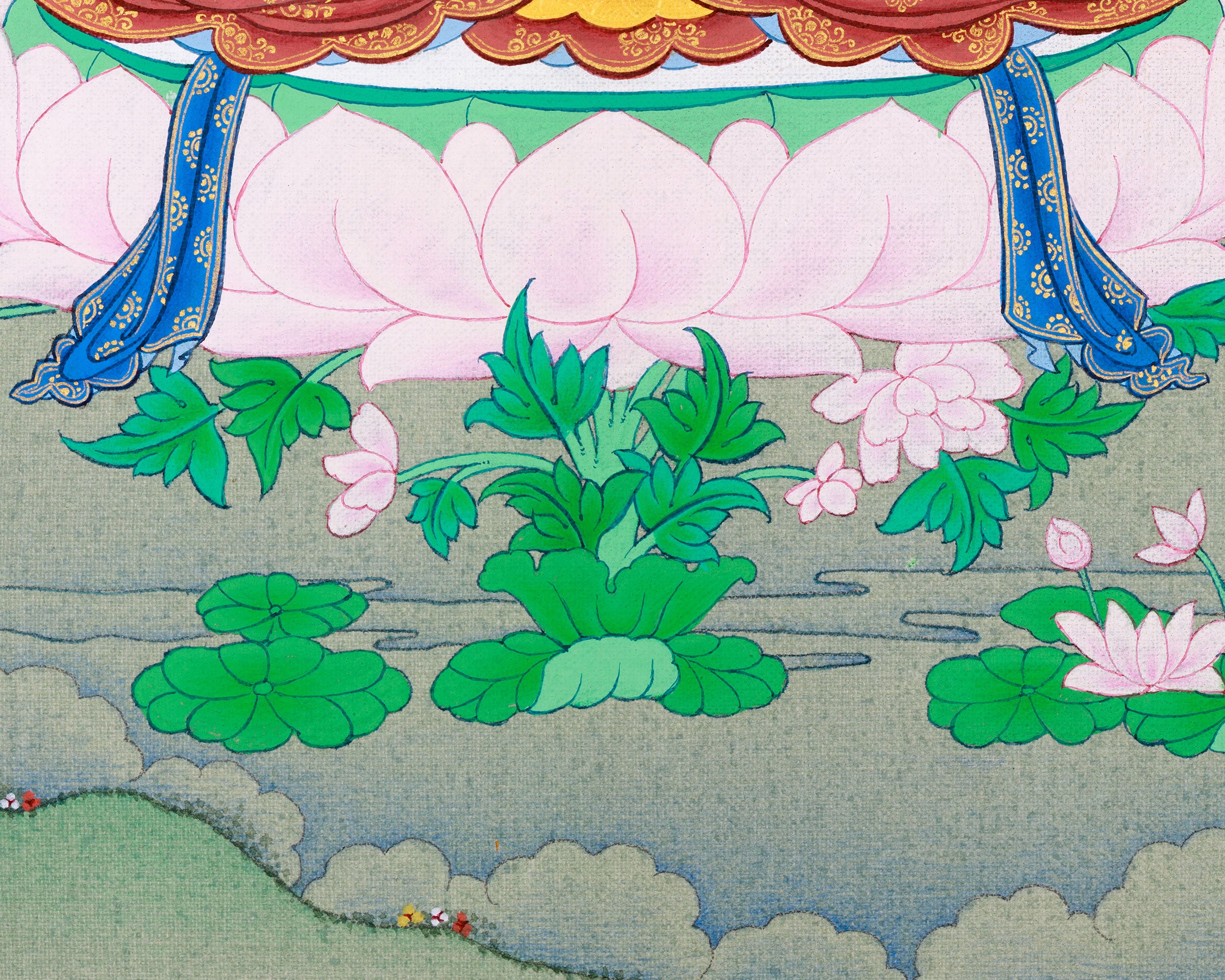 White Tara, Goddess of Compassion Thangka | Authentic Himalayan Art for Spiritual Wellness