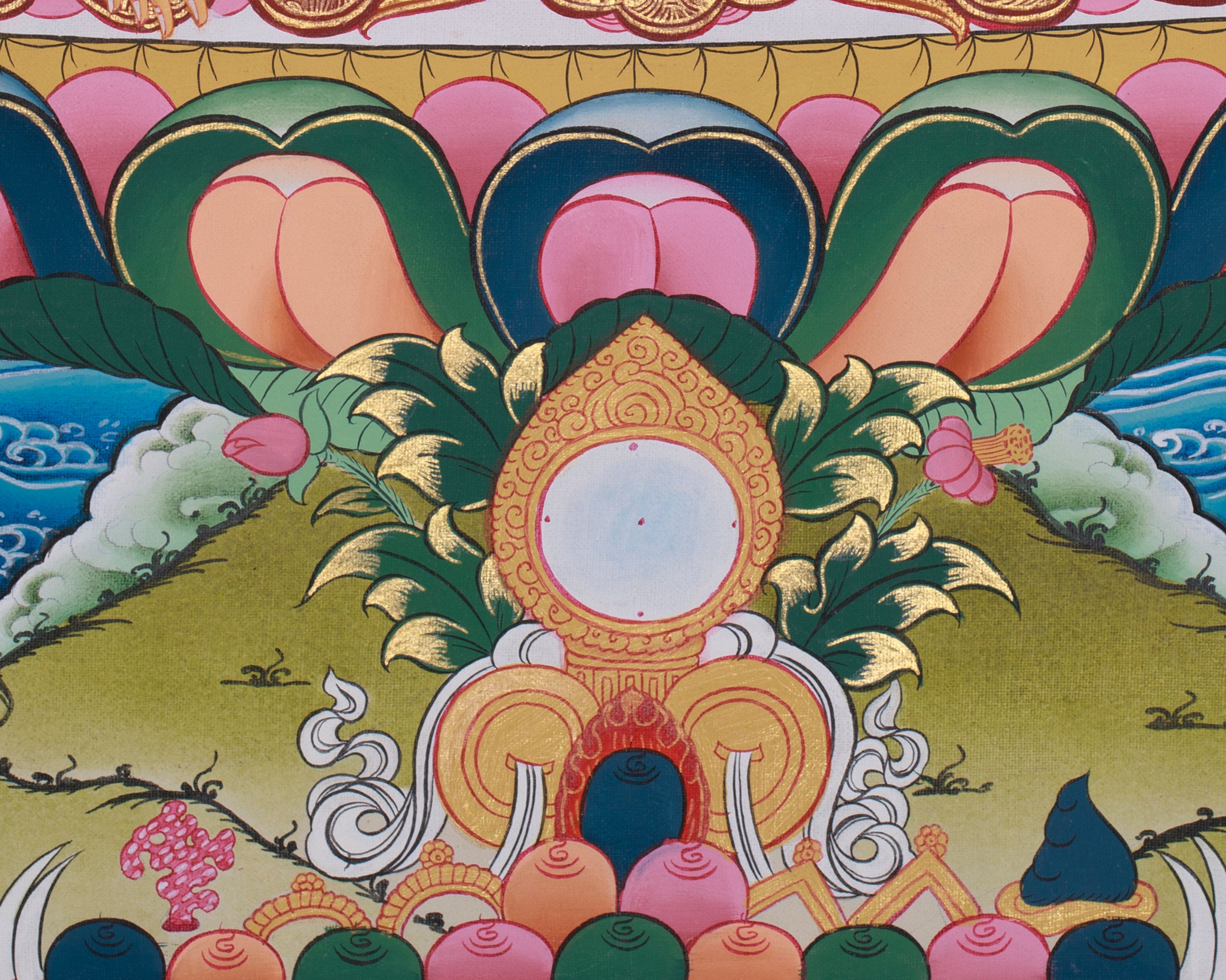 The Shakyamuni Buddha Thangka | Symbol of Enlightenment & Inner Peace