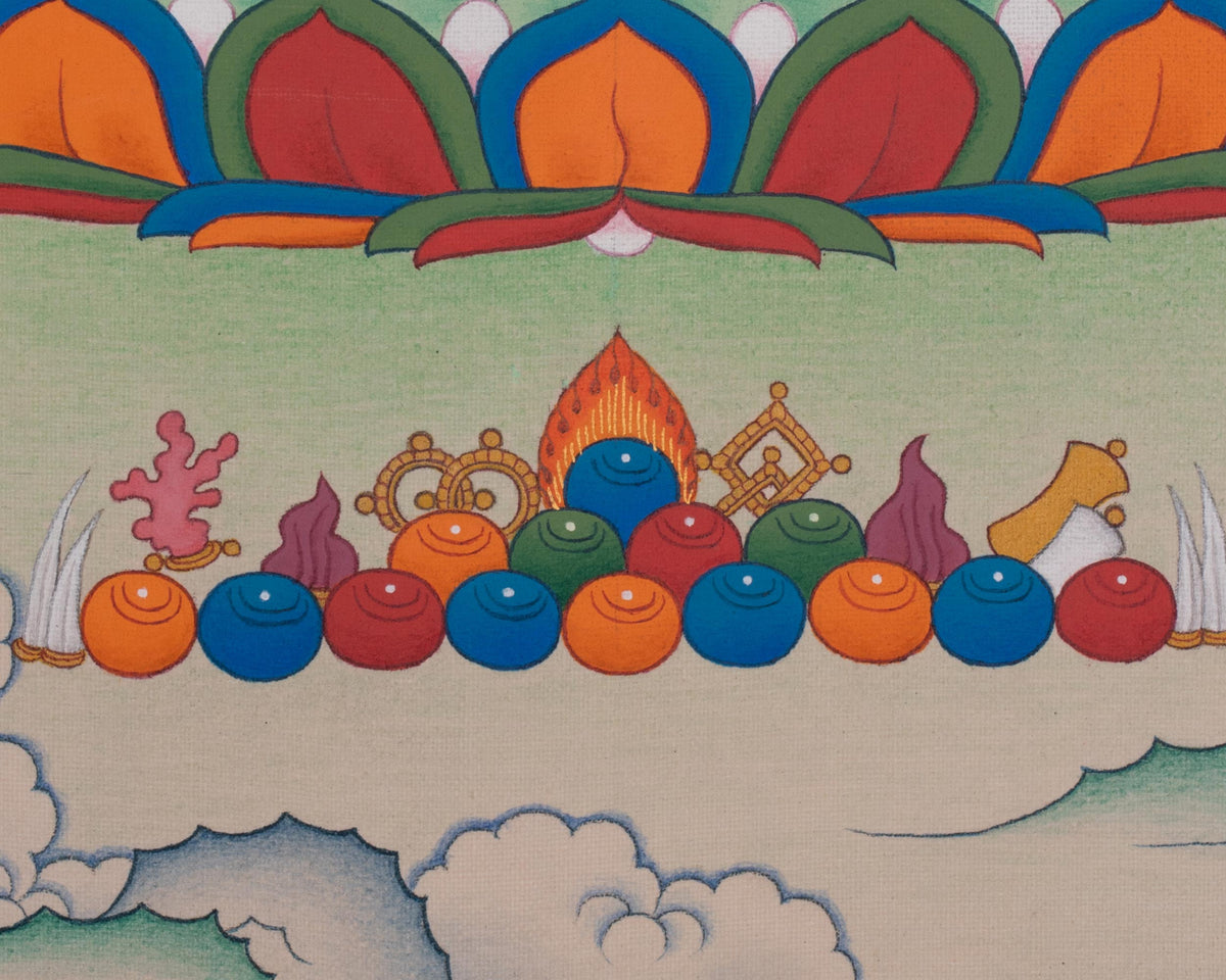 Amitabha Buddha Traditional Art | Pure Land Buddha | Infinite Light