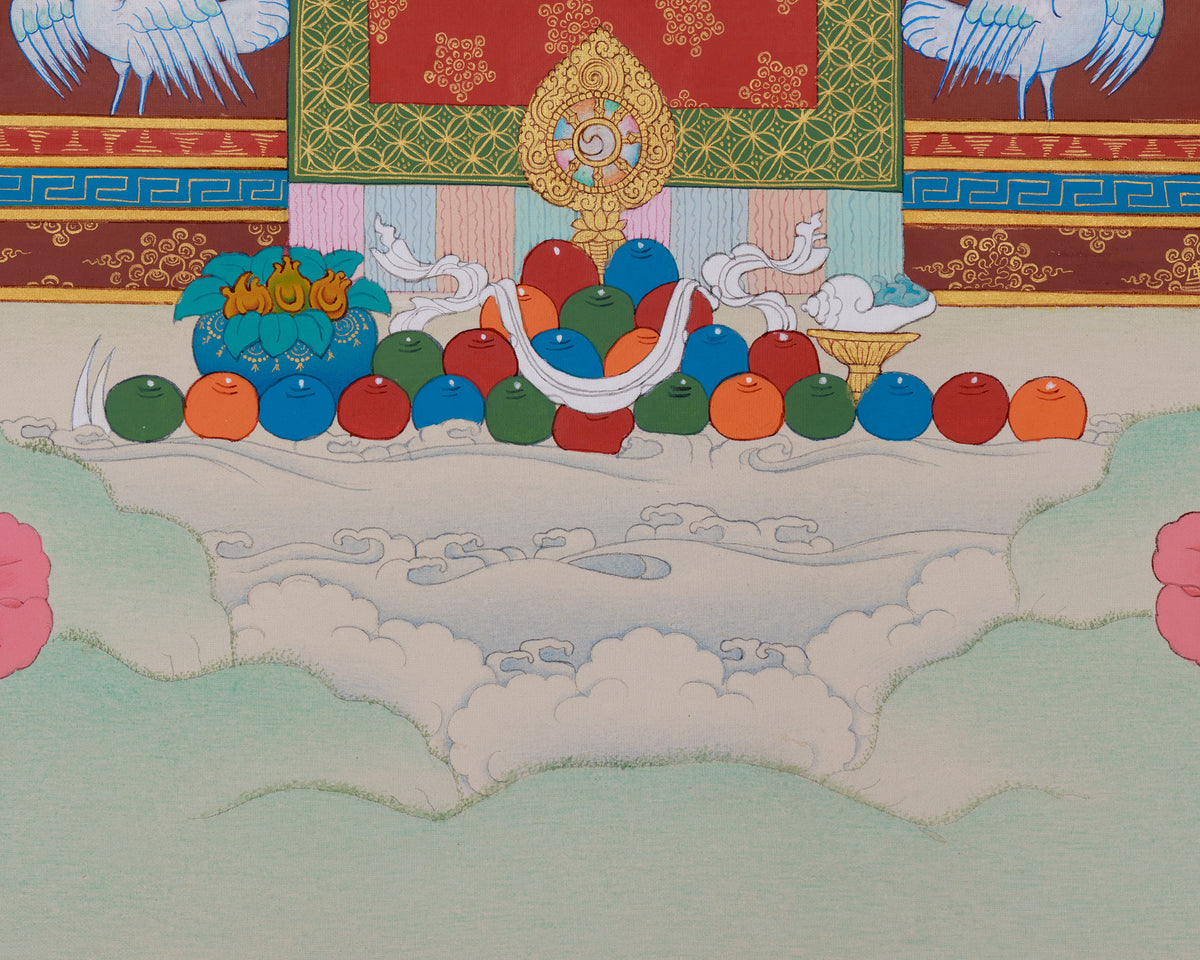 Red Buddha Amitabha | Symbol of Infinite Light and Compassion