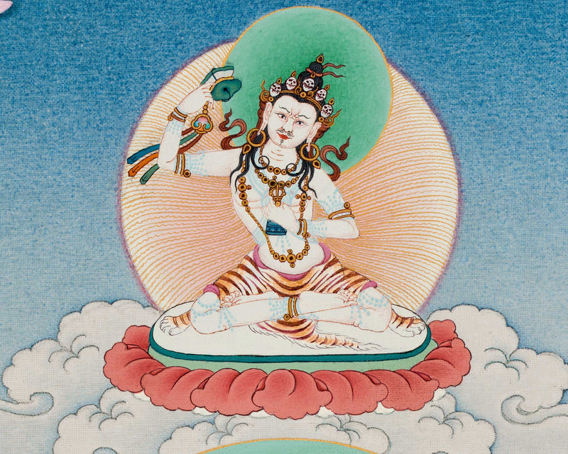 Yumkha Dechen: Queen of Great Bliss Thangka