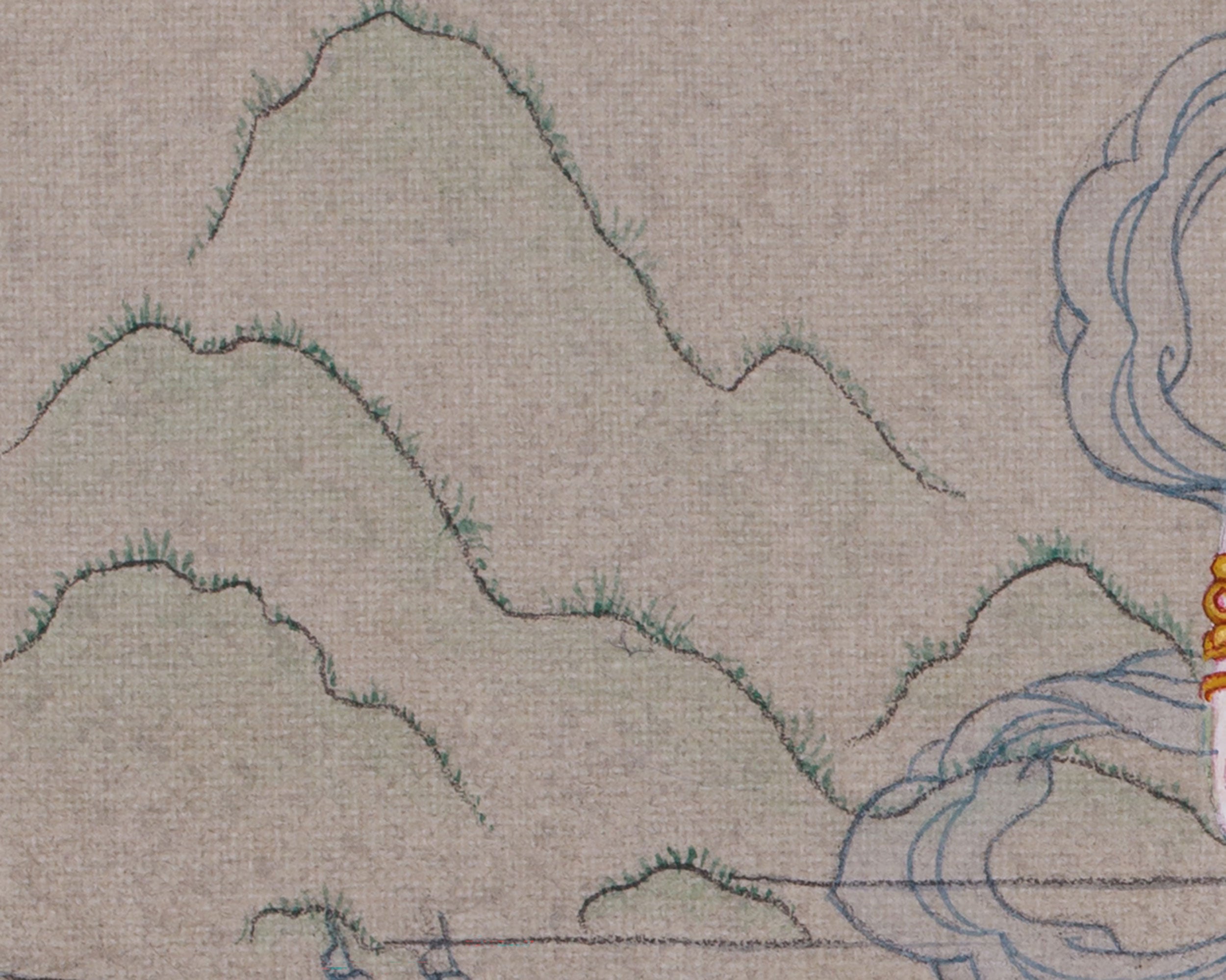 Dorje Sempa Painting | Vajrasattva Thangka | Cleansing of Negative Karma