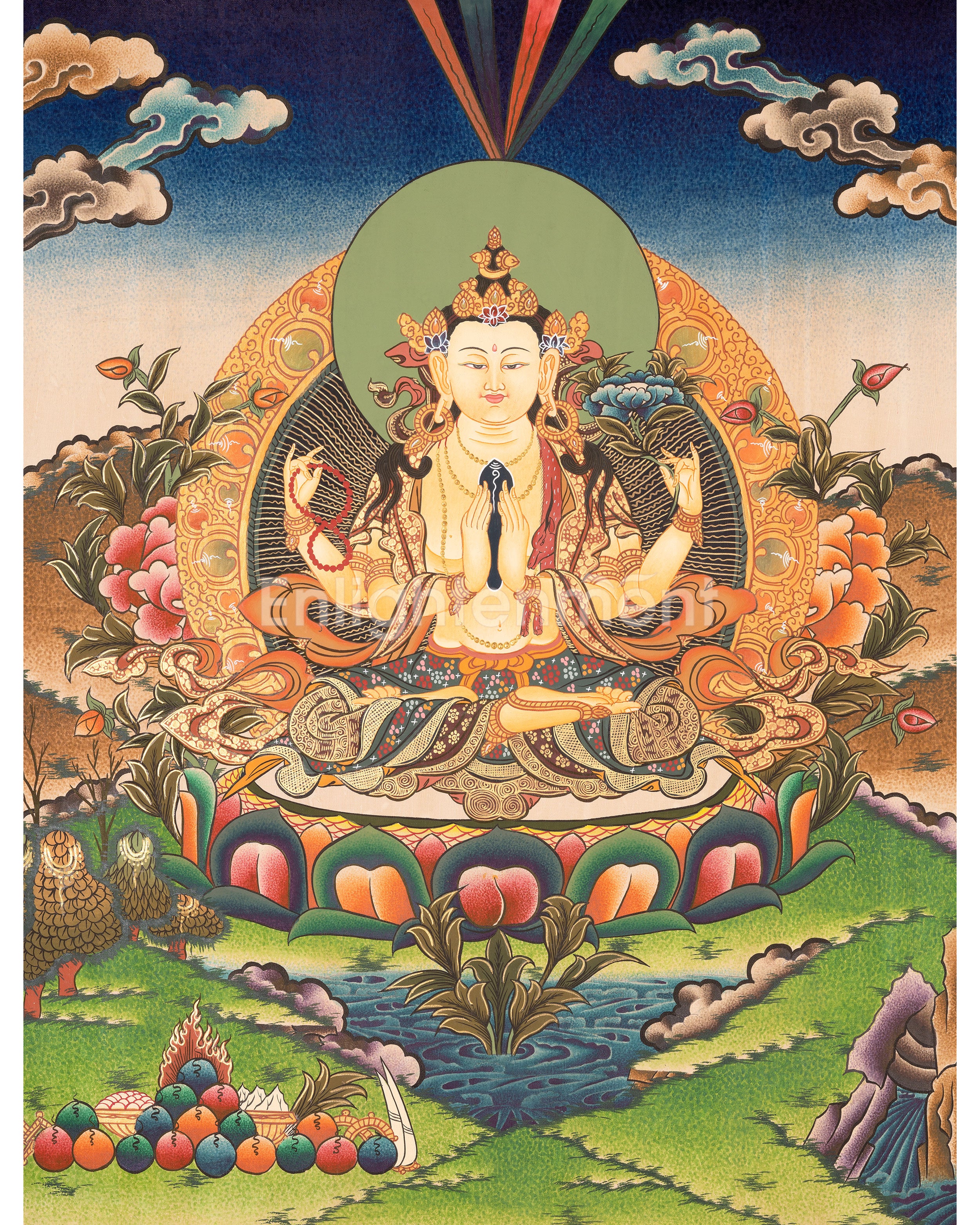 4 Arm Chenrezig Bodhisattva