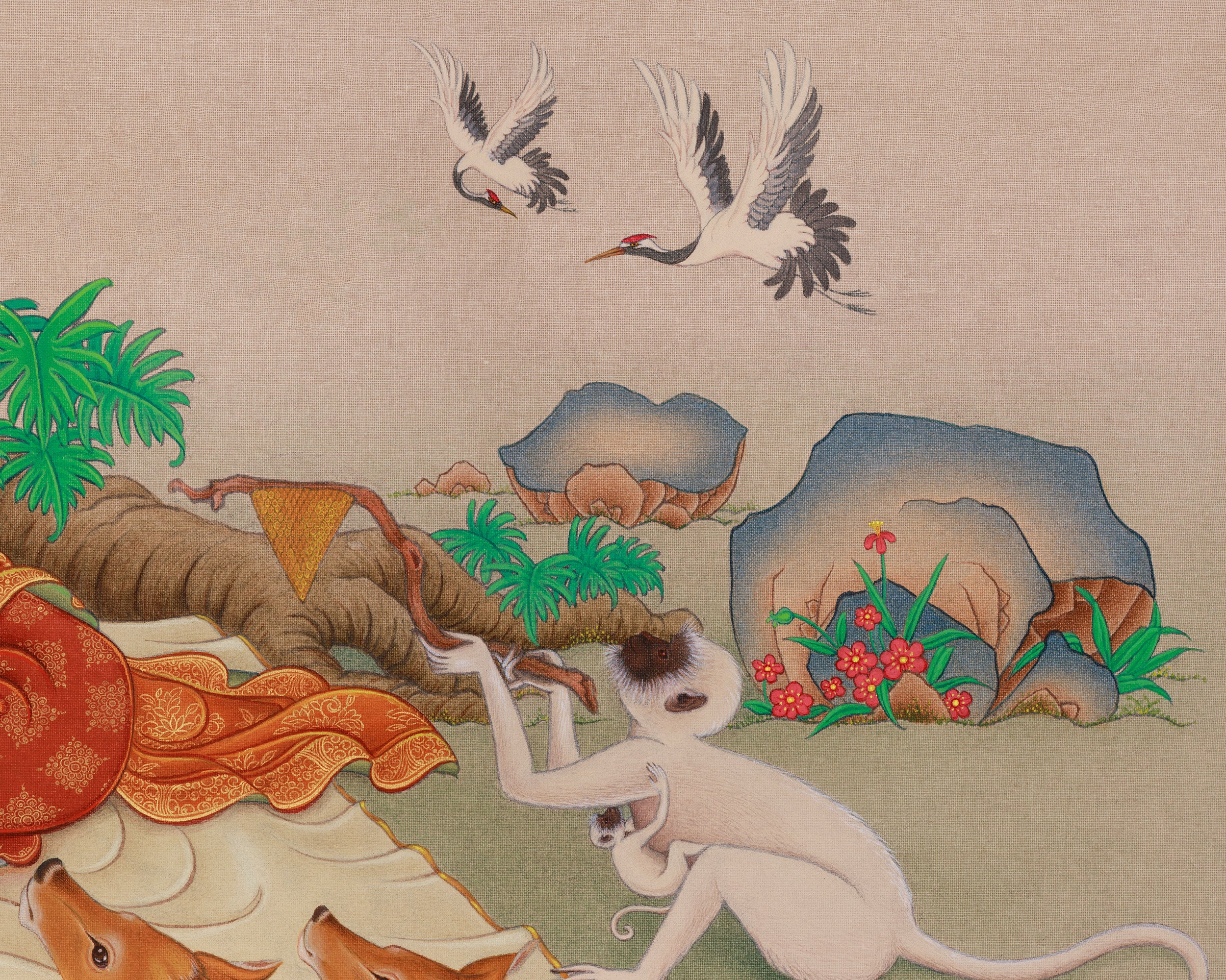Historical Siddhartha Gautama Buddha Thangka | Dharma Teacher Shakyamuni Buddha