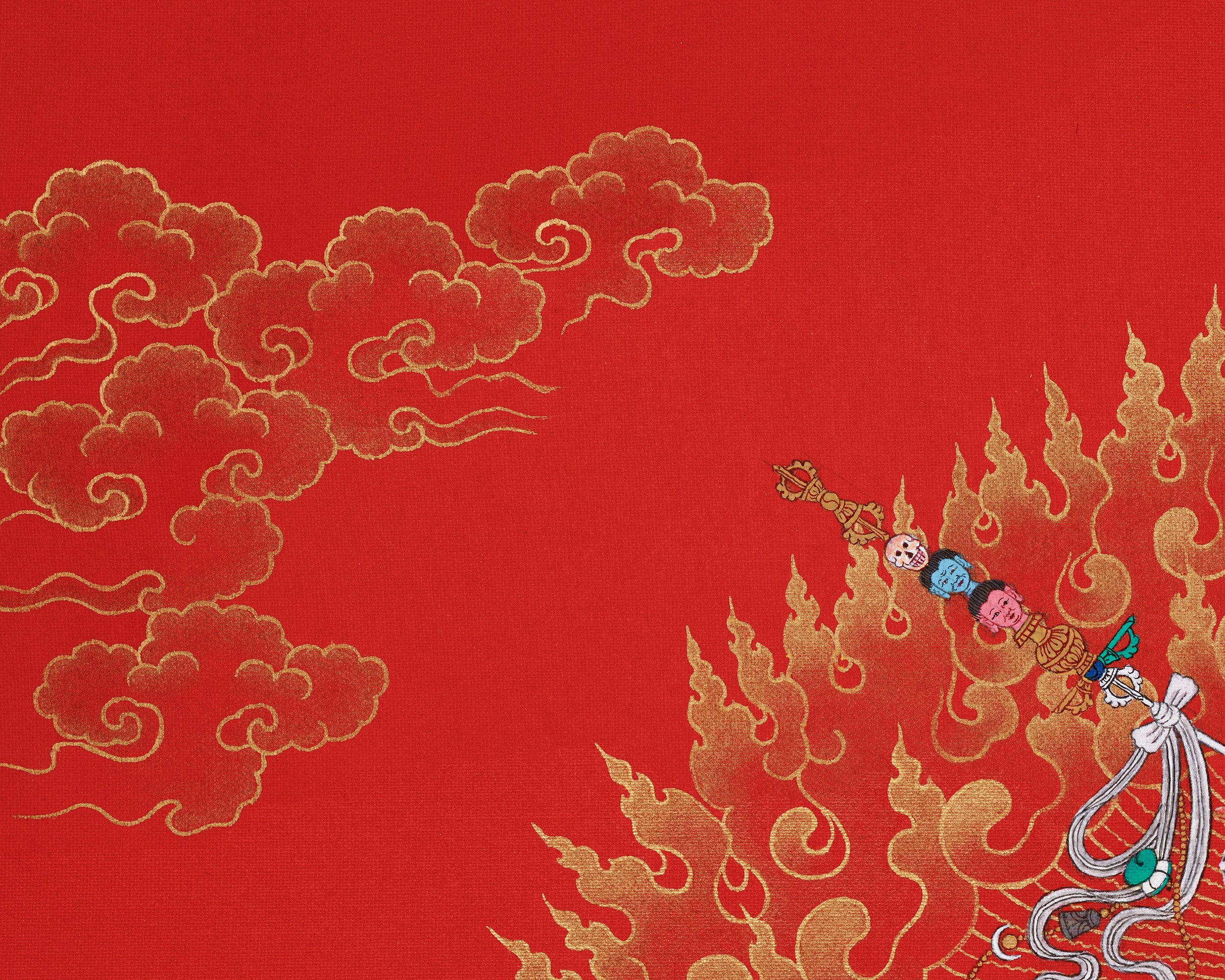 Tibetan Thangka of Vajrayogini | A Representation of Wisdom and Transformation
