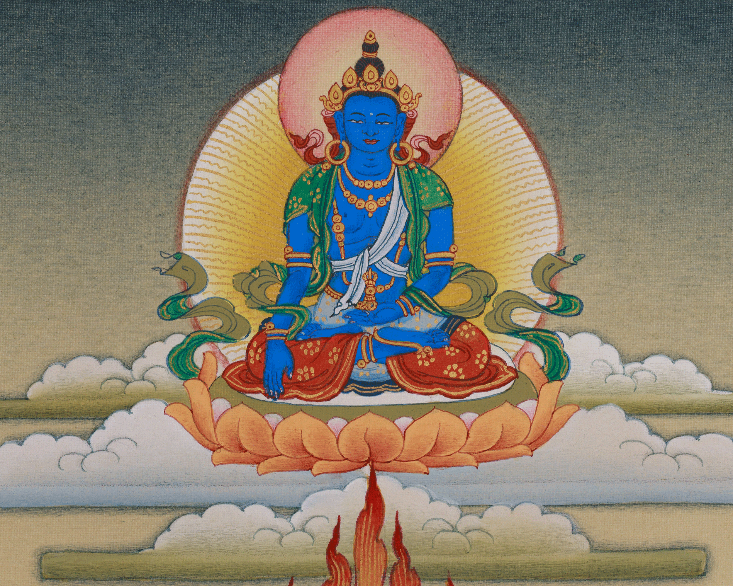 Spiritual Chakrasamvara Thangka | Khorlo Demchog | Symbol of Divine Union