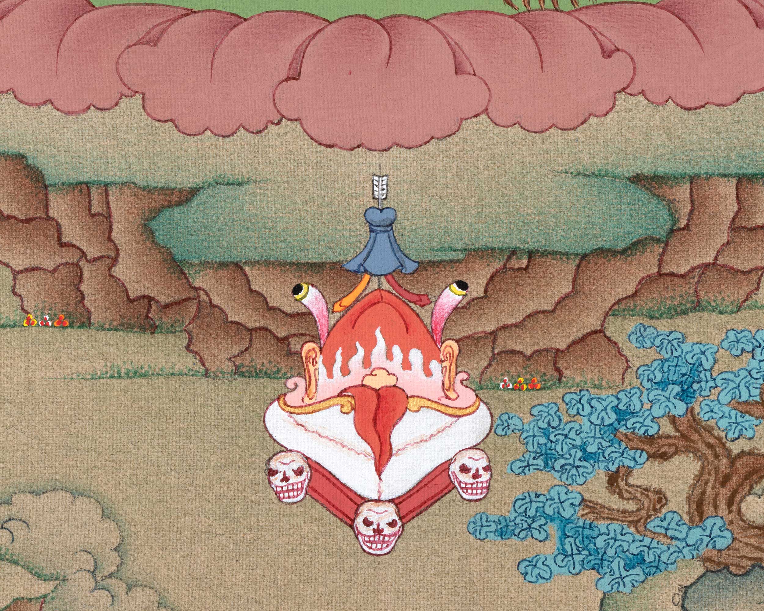 Discover the Mystical Vajravarahi Thangka - A Symbol of Liberation | Traditional Buddhist Artwork