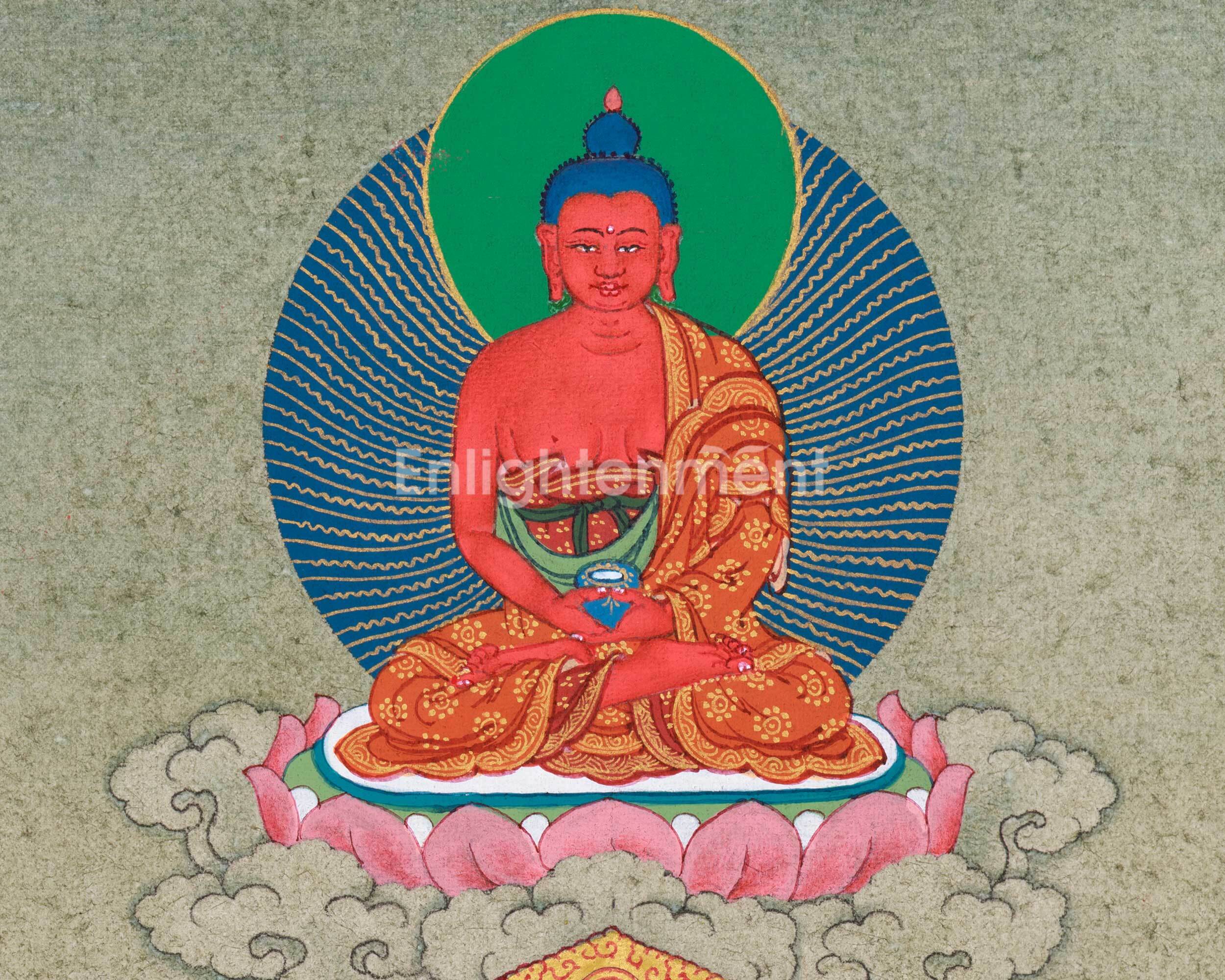 1000 Armed Avalokiteshvara Thangka | Traditional Bodhisattva Chenrezig Artwork