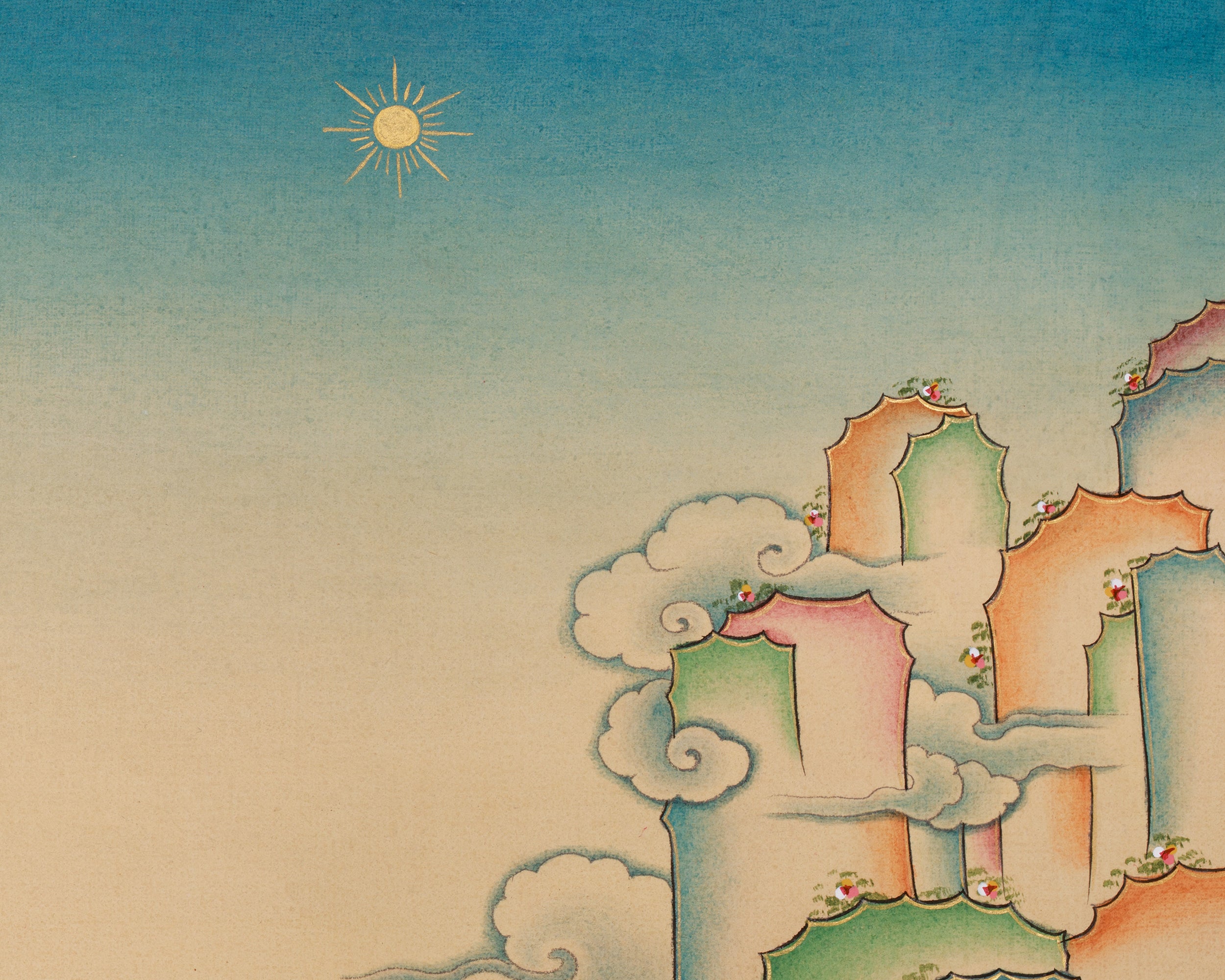 Maitreya Buddha Himalayan Art | Future Buddha | Loving Kindness, and Enlightenment Deity