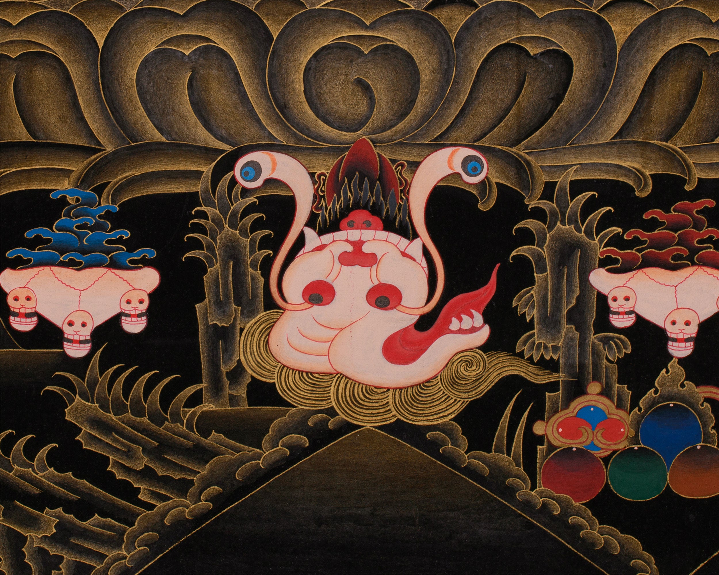 Tantric Chakrasamvara with Consort | Union of Wisdom & Compassion