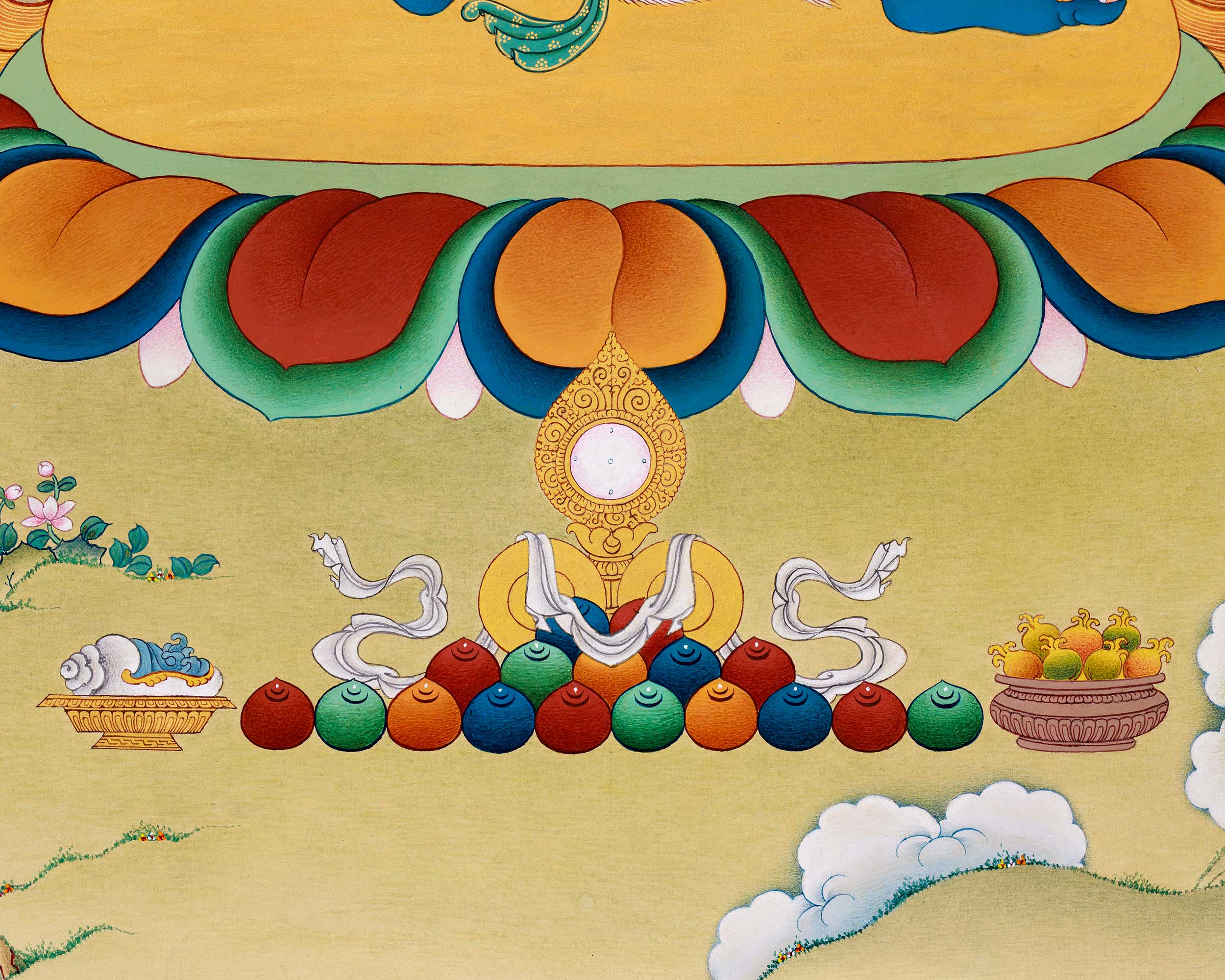 Feirce Power, Wrathful Compassion Vajrapani Thangka