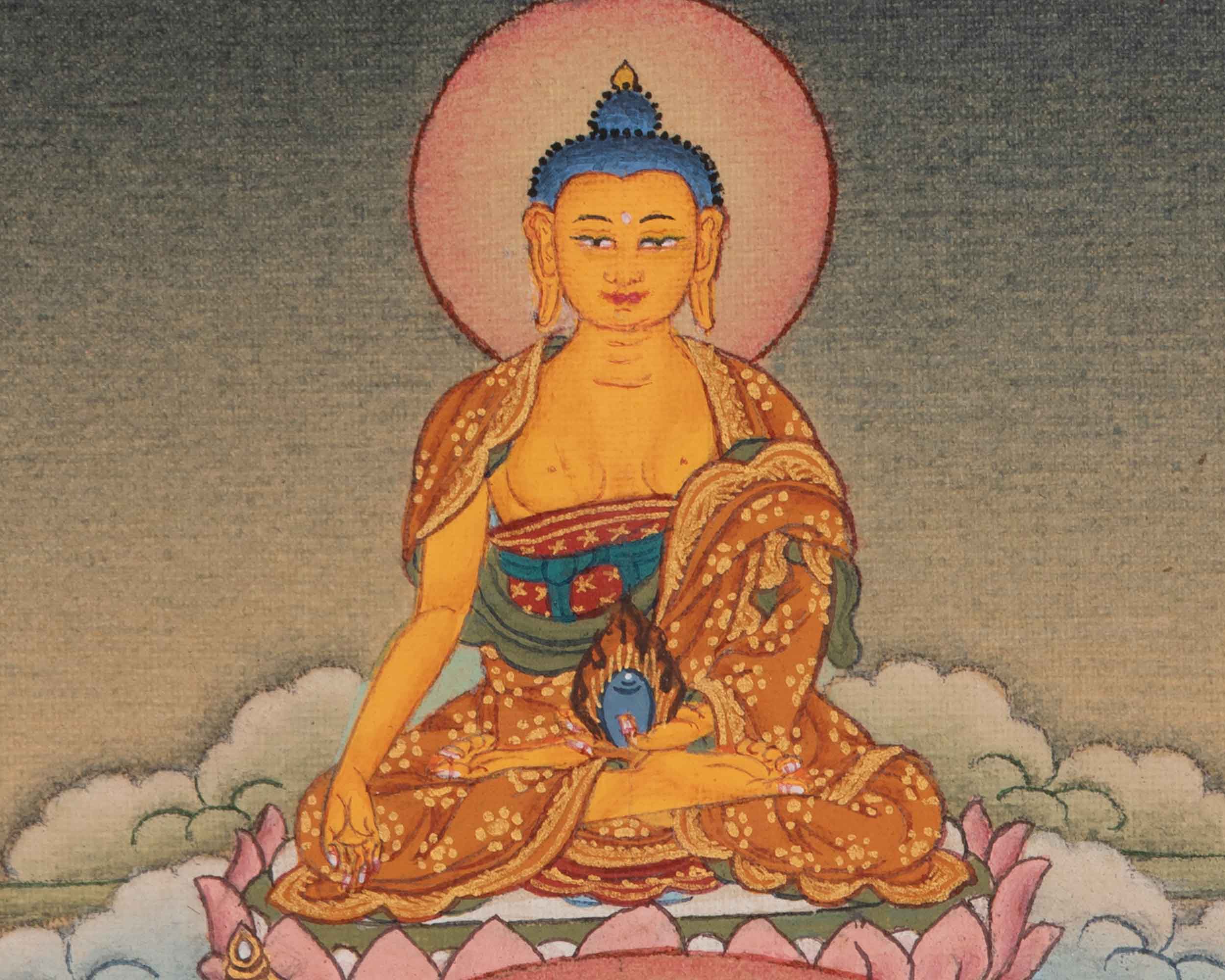Namtoshe Spiritual Art | Tibetan Buddhist Wealth Protector Thangka
